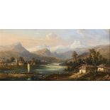 JEKLIN, Andreas (1823 Schiers - 1889 Rongellen). Lac d'Annecy.