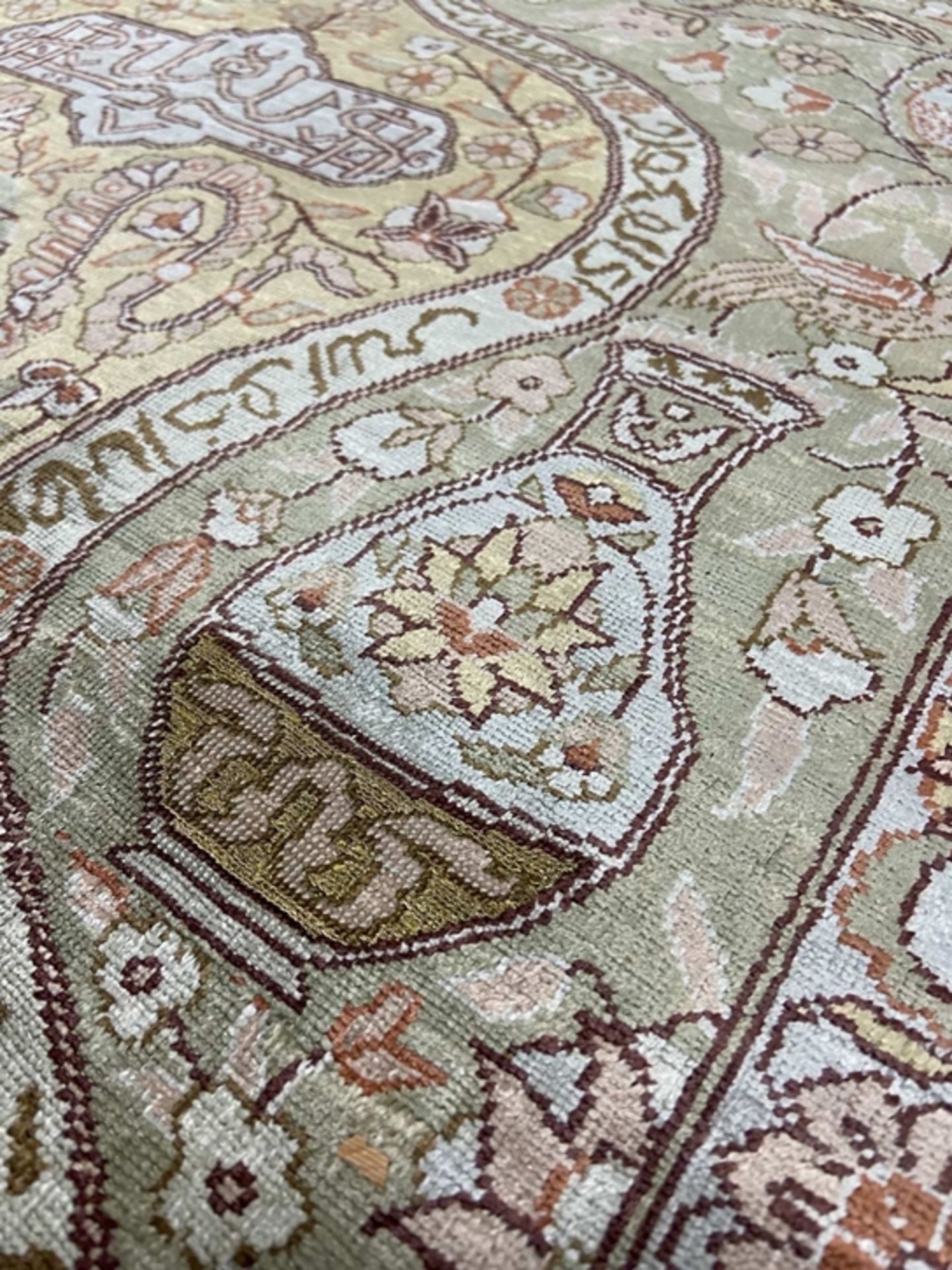 Hereke, Turkey - silk carpet - Image 7 of 8
