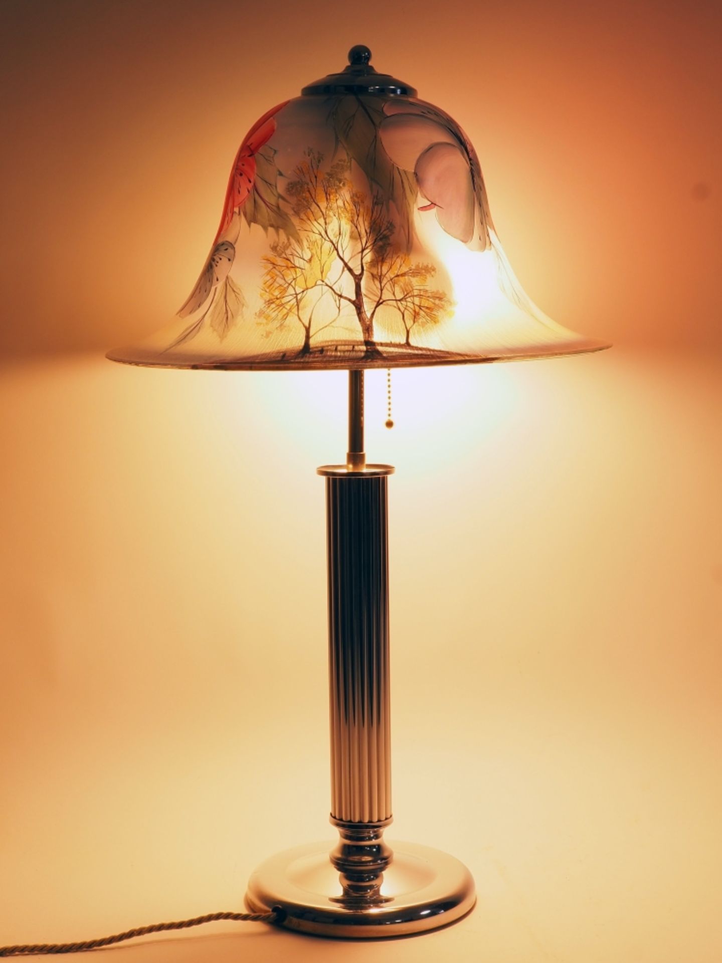 Large Art Deco table lamp, probably 30s - Image 4 of 4