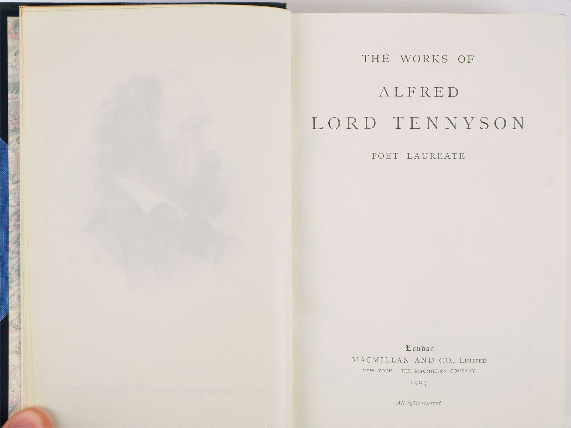 The works of Alfred Lord Tennyson, 1904 - Image 2 of 3