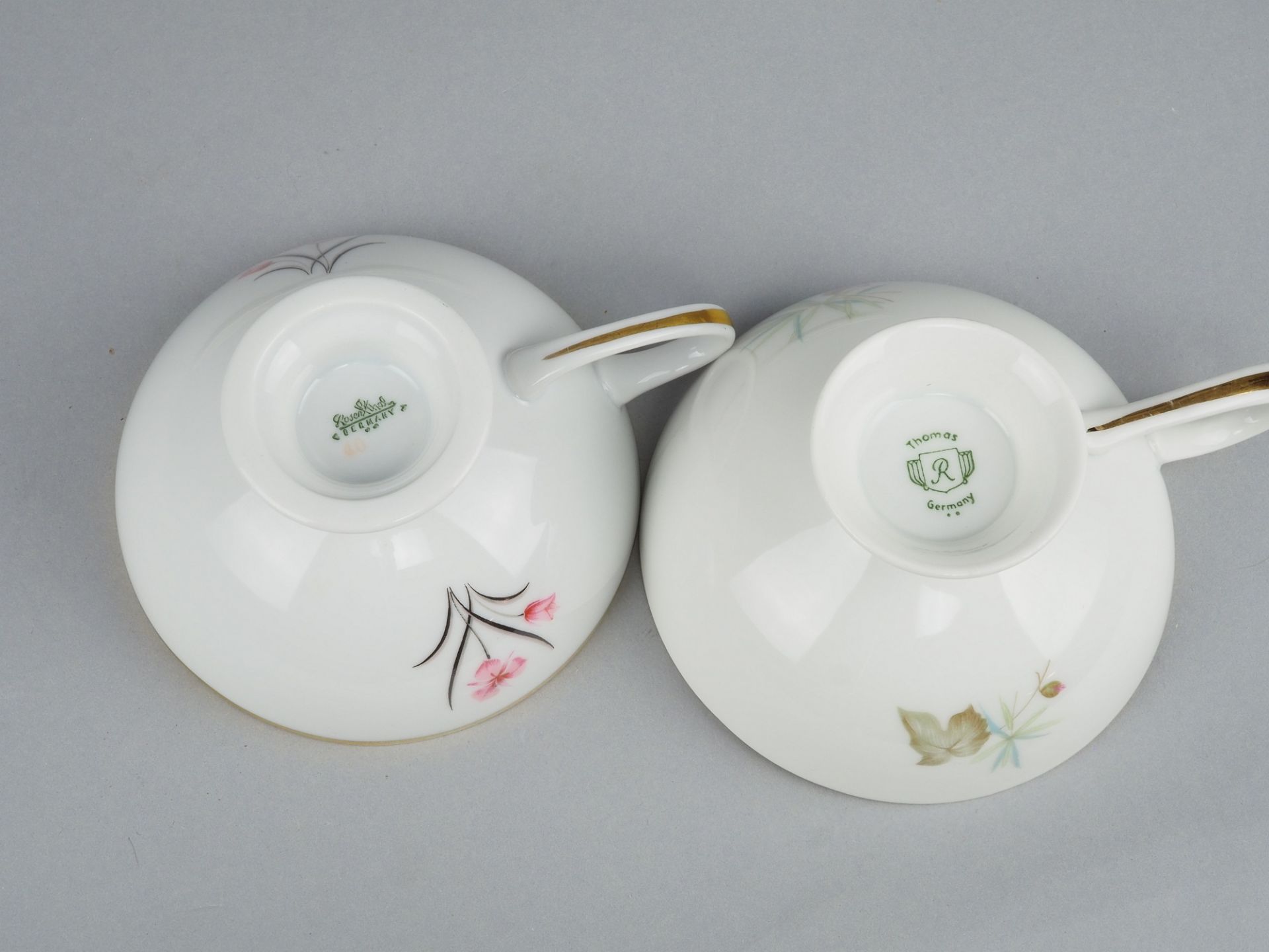 Convolute collector tea set, 2 pieces - Image 2 of 2