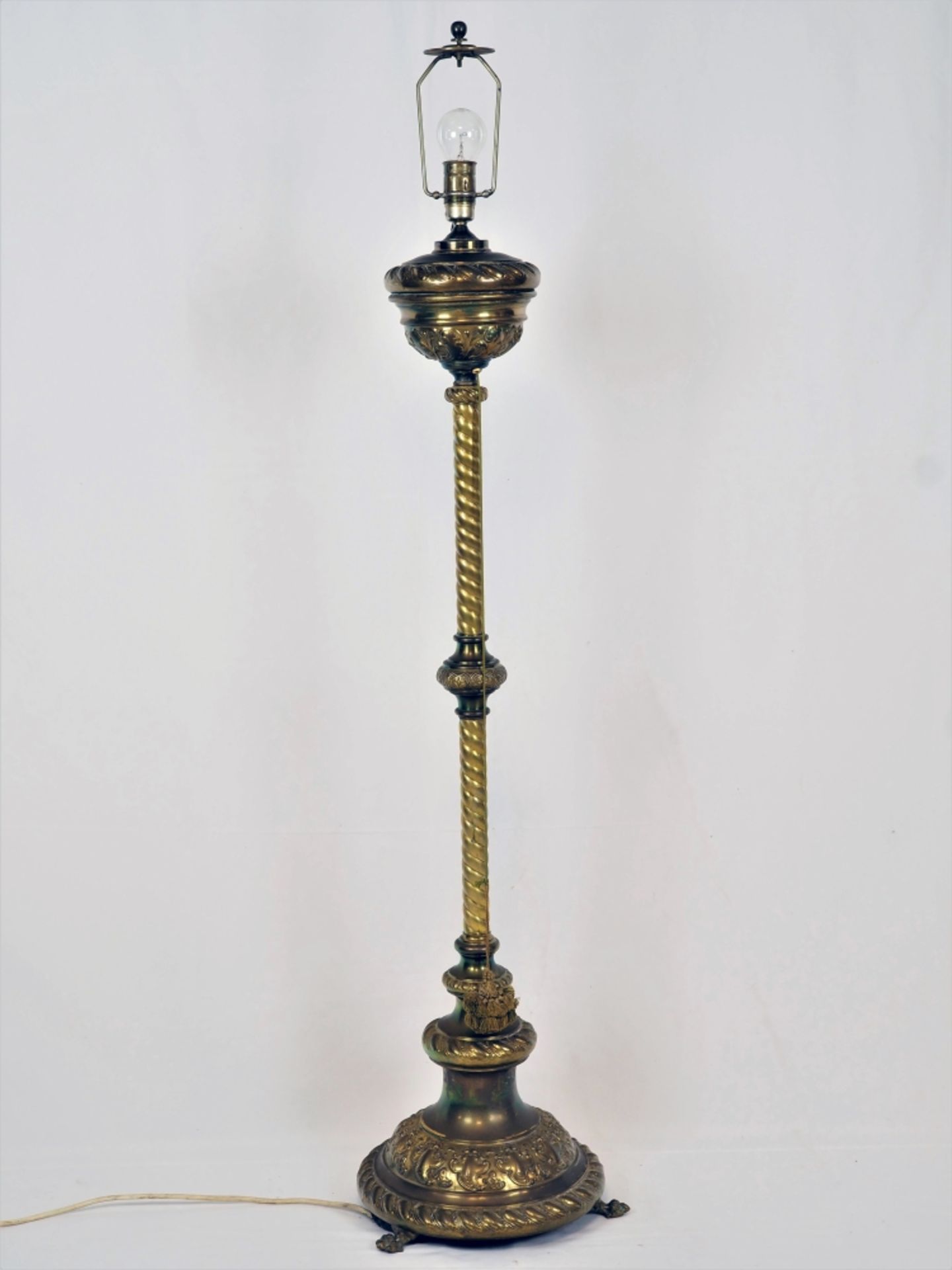 Large floor lamp, around 1880