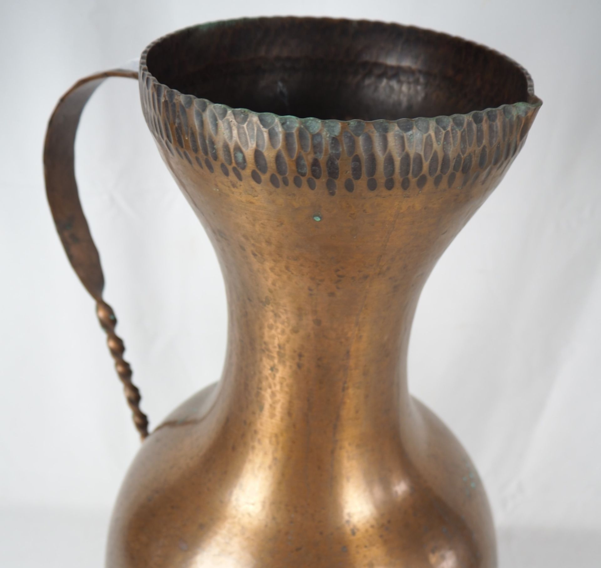 Large copper pot - Image 2 of 3