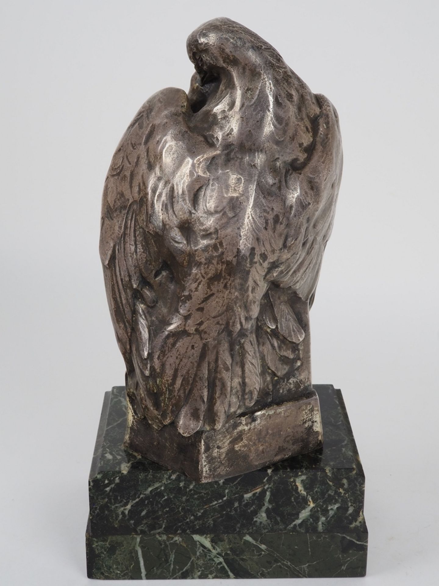 Large bird sculpture around 1900 - Image 3 of 5