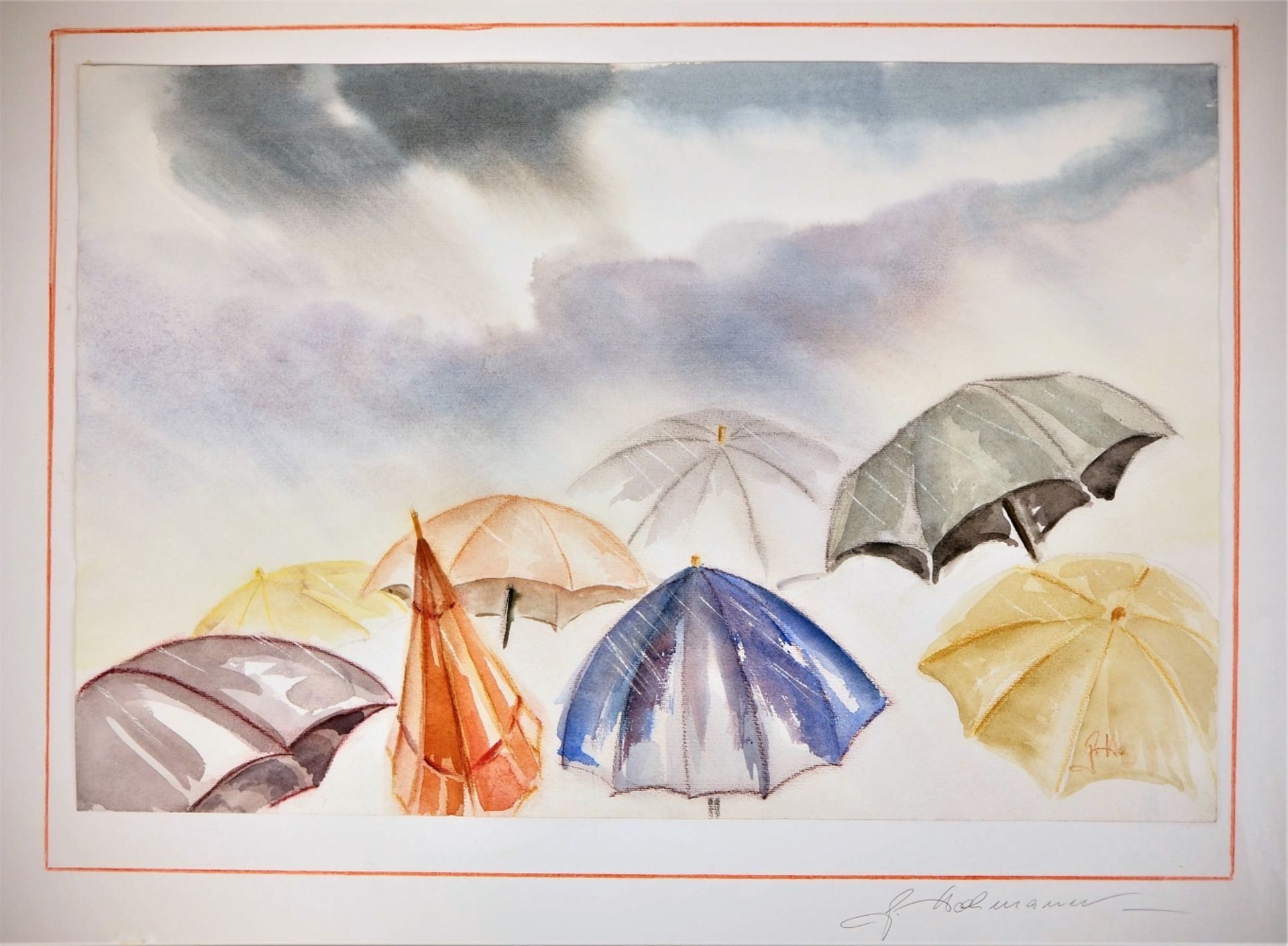 Gudrun Hohmann - Regenschirme