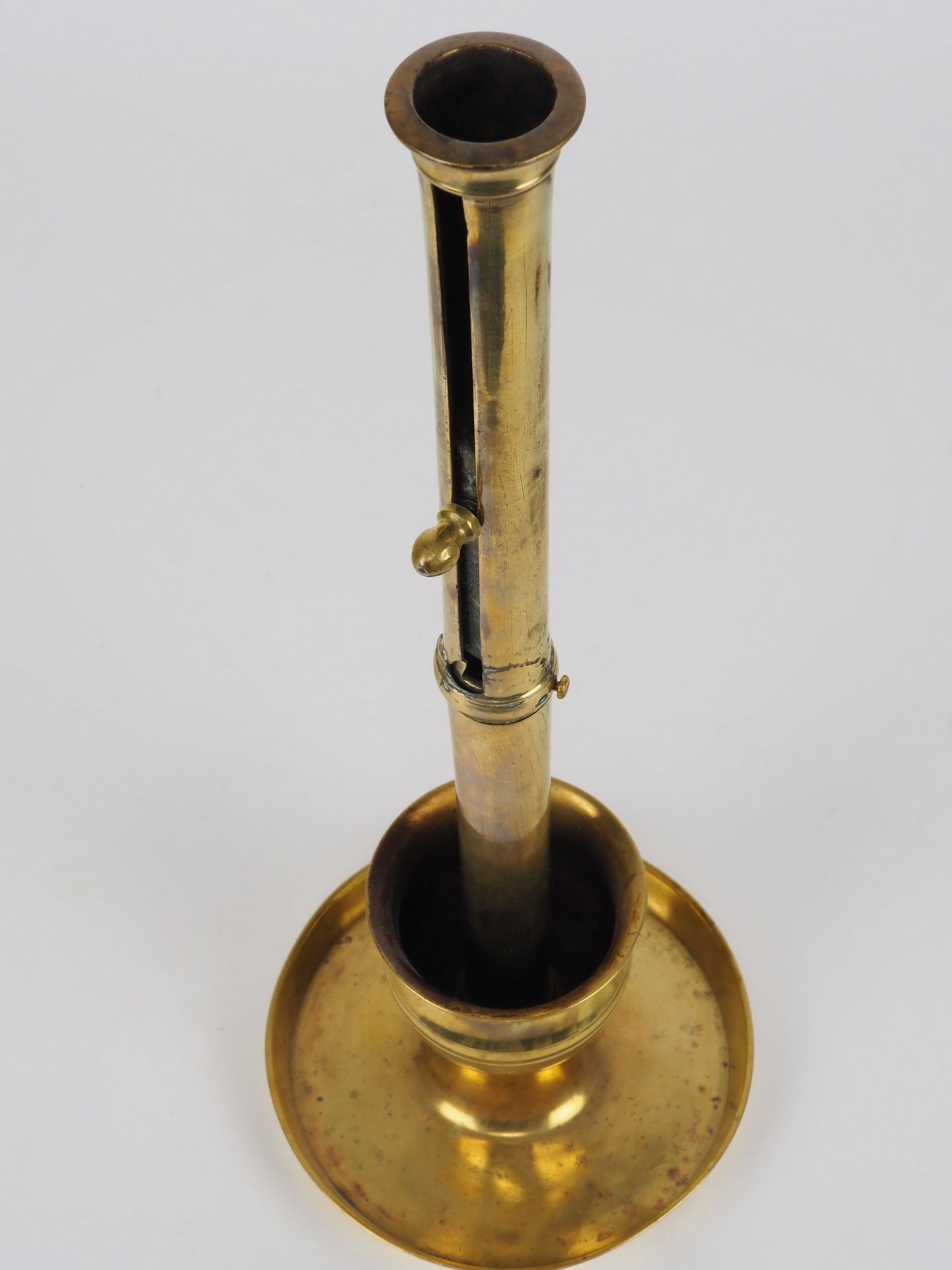 Large Biedermeier candlestick - Image 2 of 2