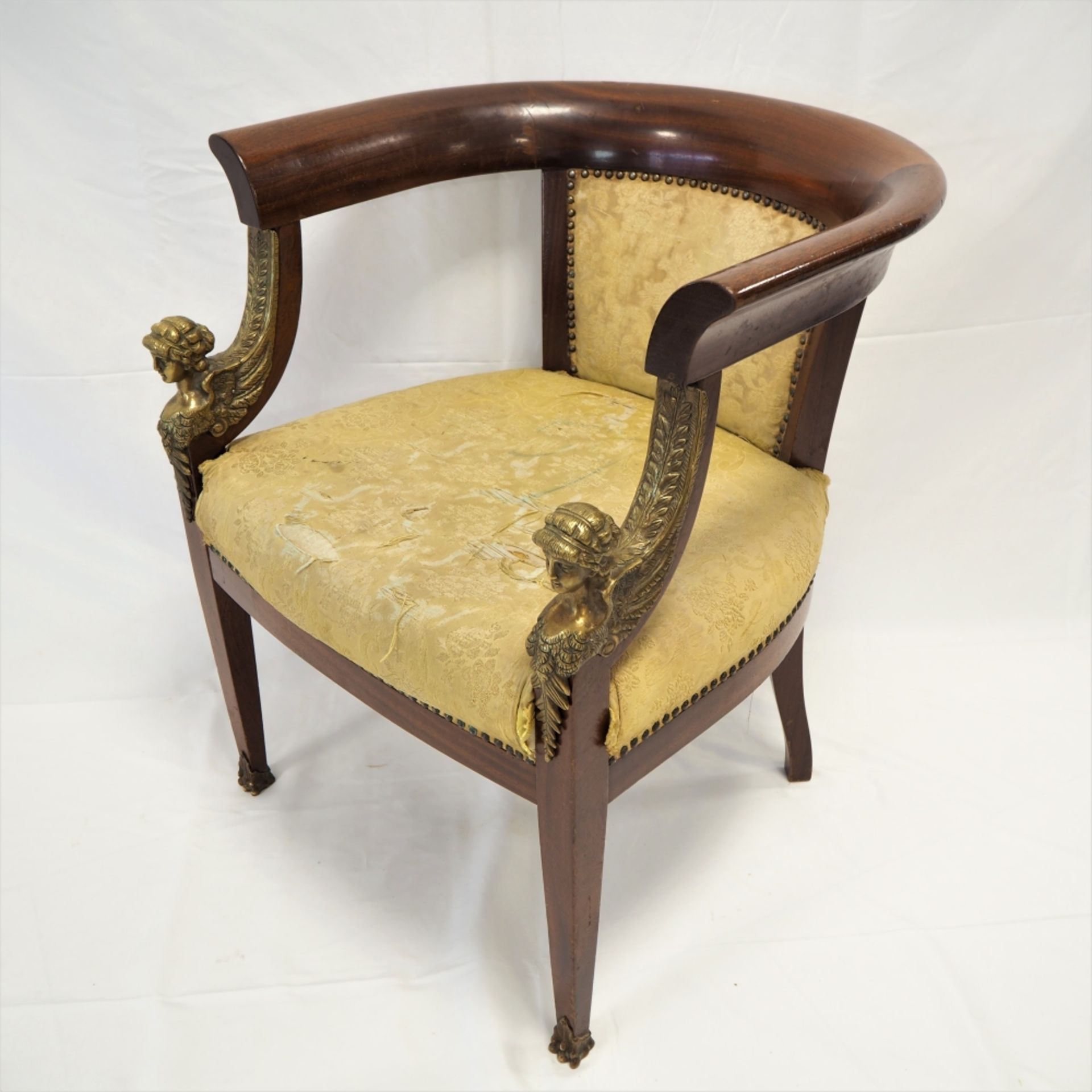 Empire armchair - around 1890 - in original condition