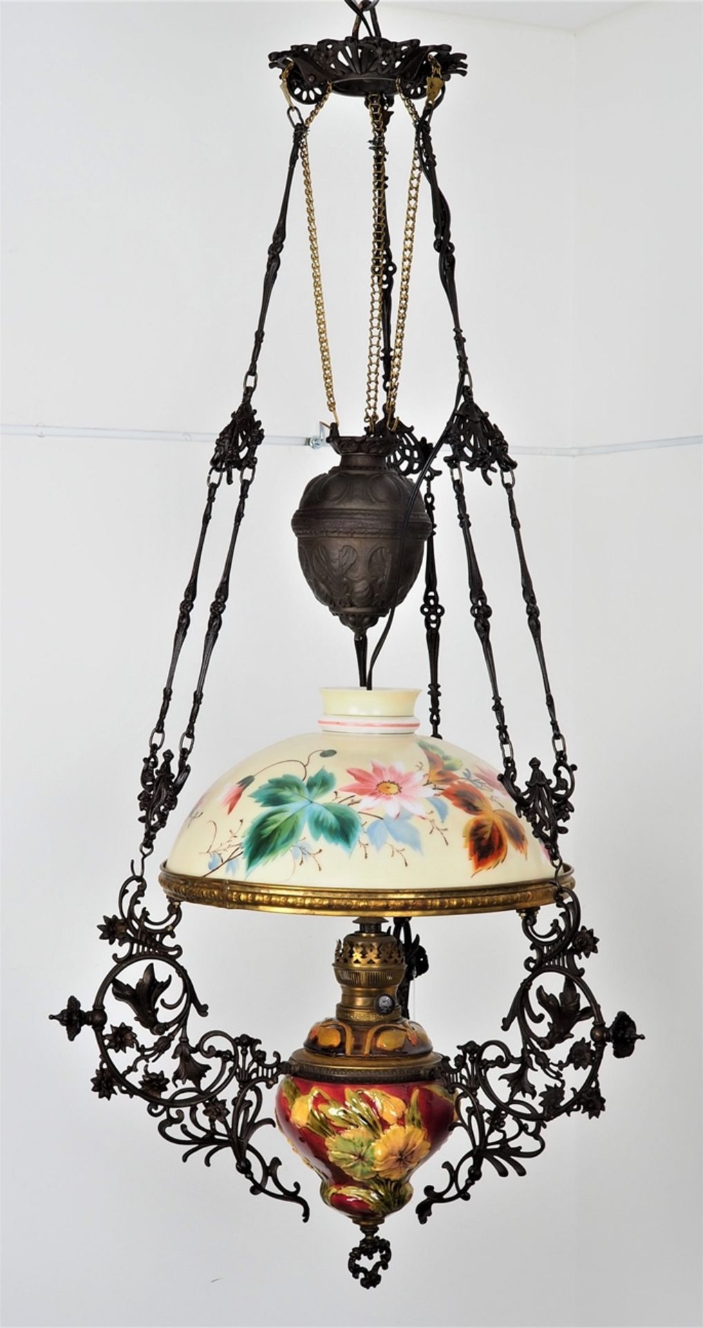 Large living room lamp, around 1890