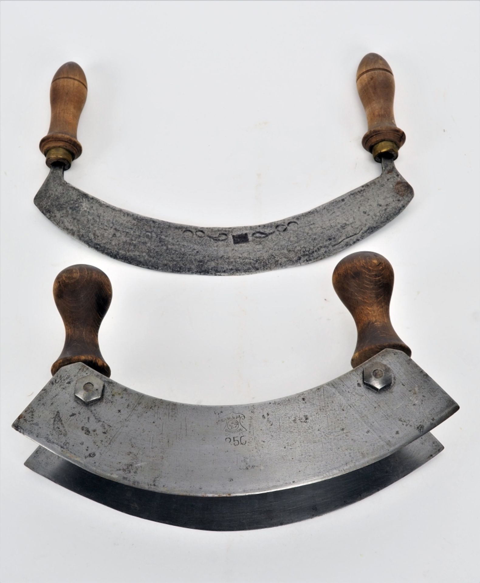 Cradle knife, early 19th century, 2 pieces