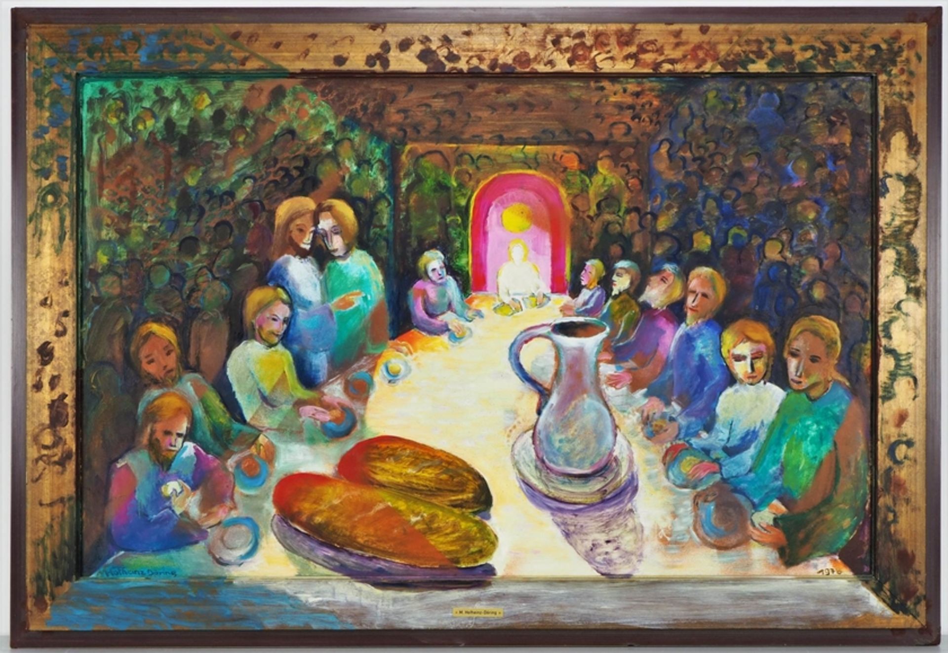 Margret Hofheinz-Döring (1910, Mainz - 1994, Bad Boll) - Last Supper, 1978