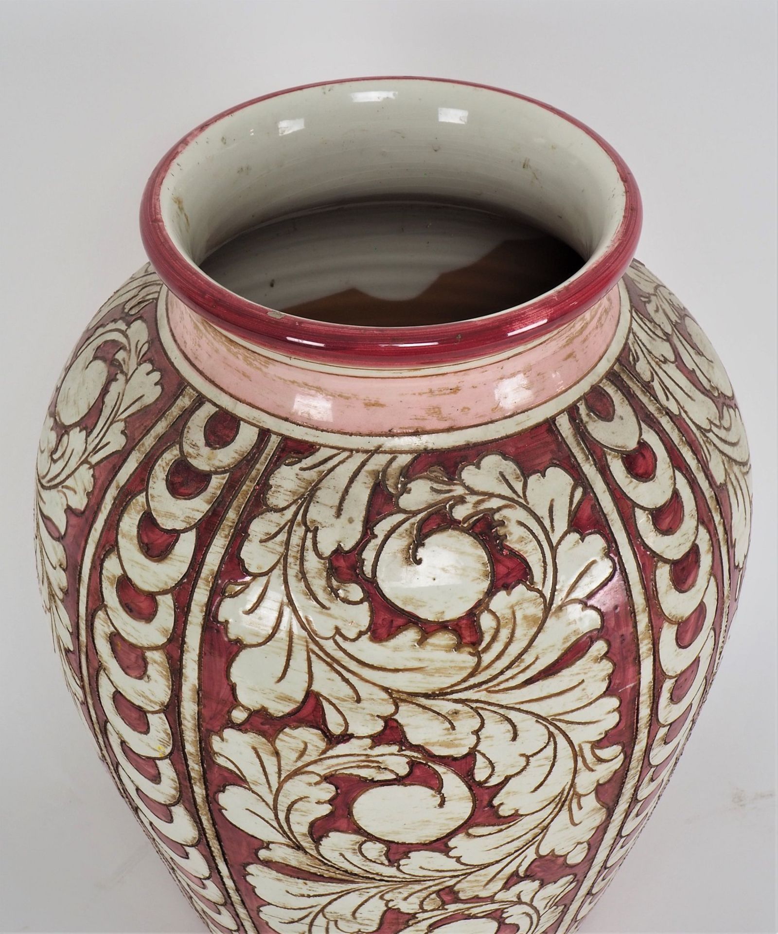 Große Blumenvase um 1870 - Bild 2 aus 3