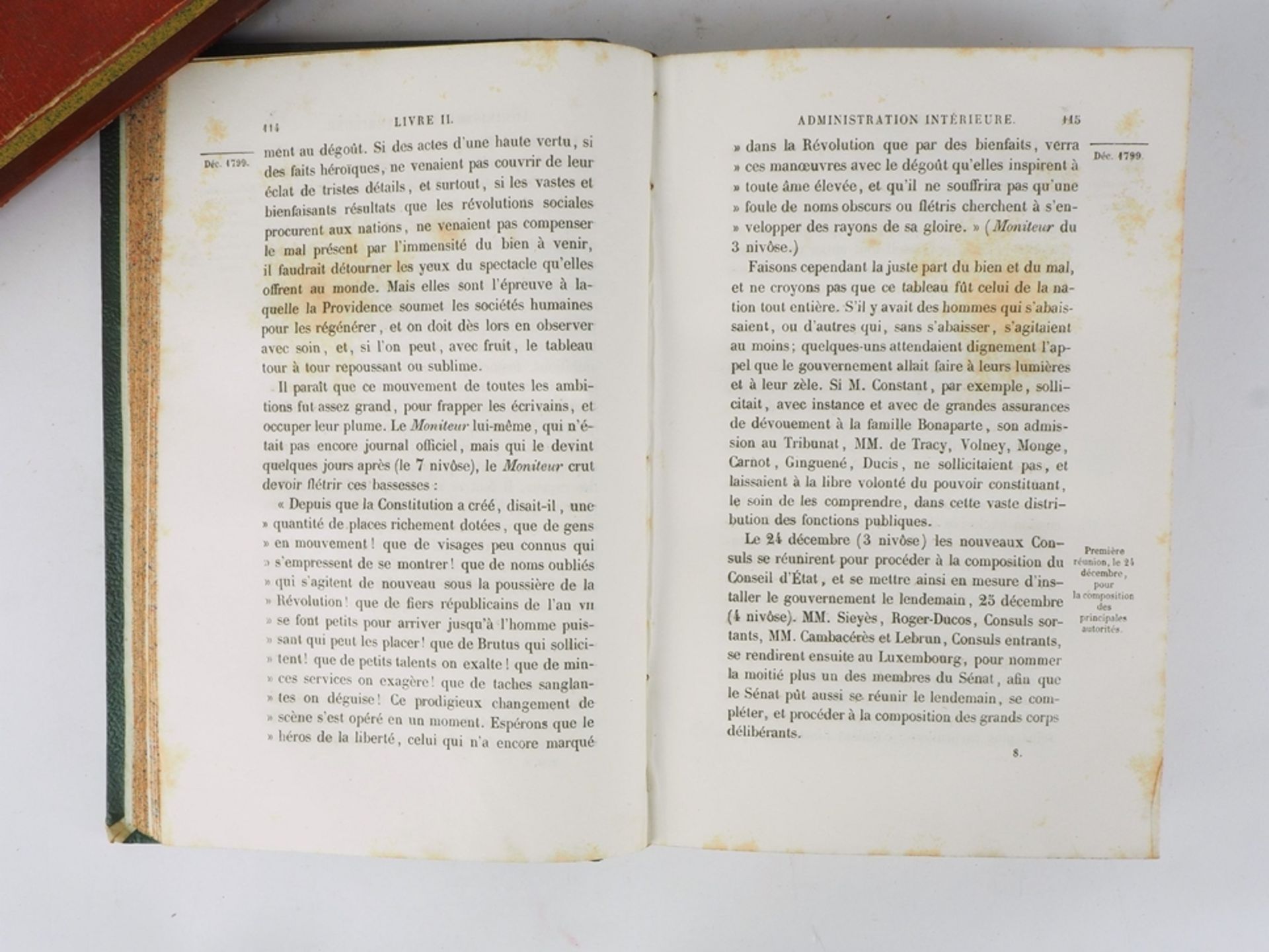 Adolphe Thiers - Histoire du Consulat et de l'Empire, 1845-1857, 16 Bände - Bild 5 aus 5