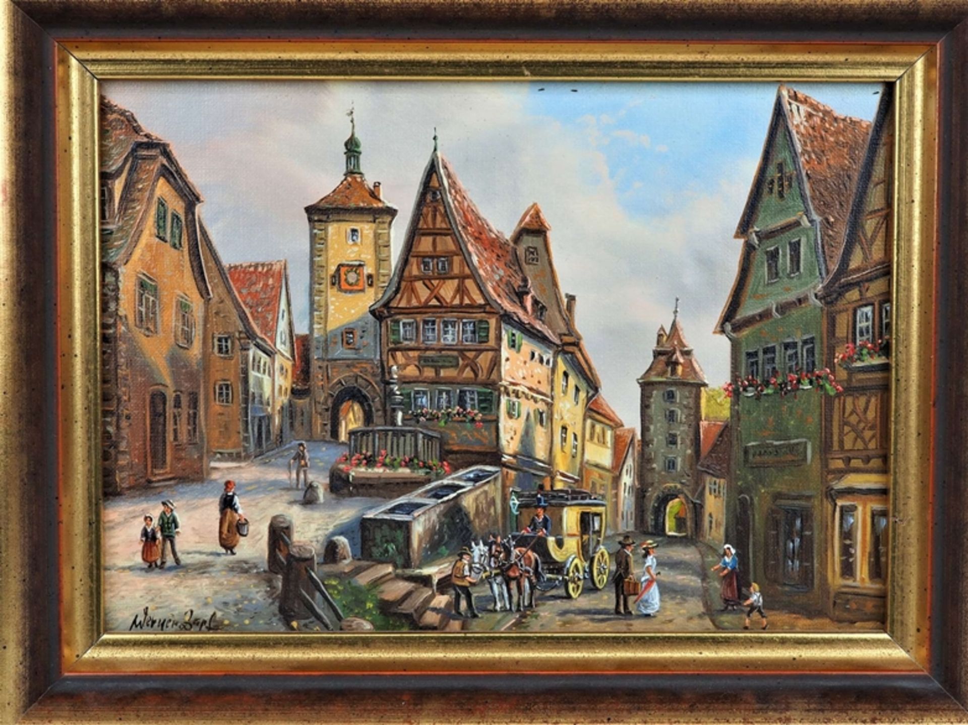 Werner Zapf (born 1938) - "Rothenburg o.T."