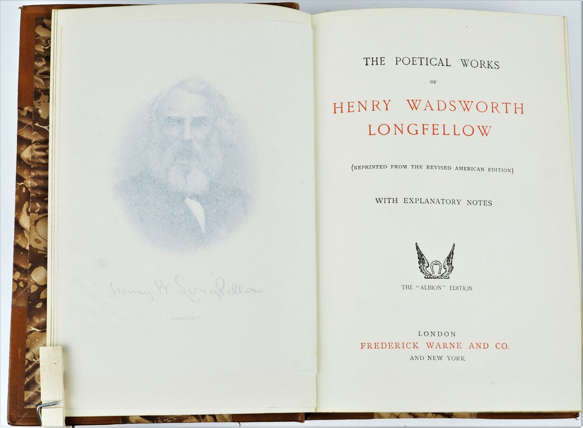 Henry Wadsworth Longfellow - The poetical works, um 1890 - Bild 2 aus 3