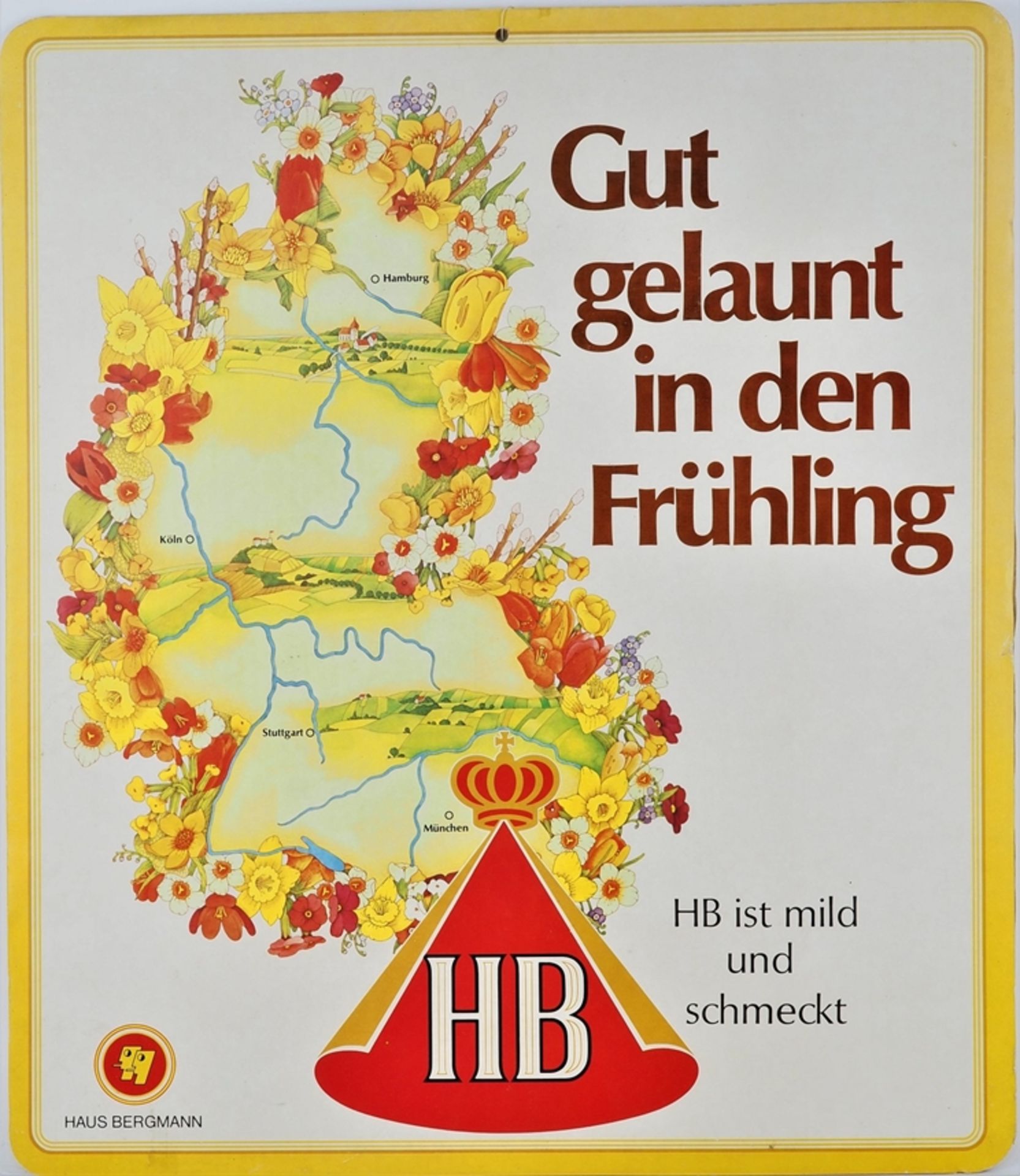 Large HB advertising poster