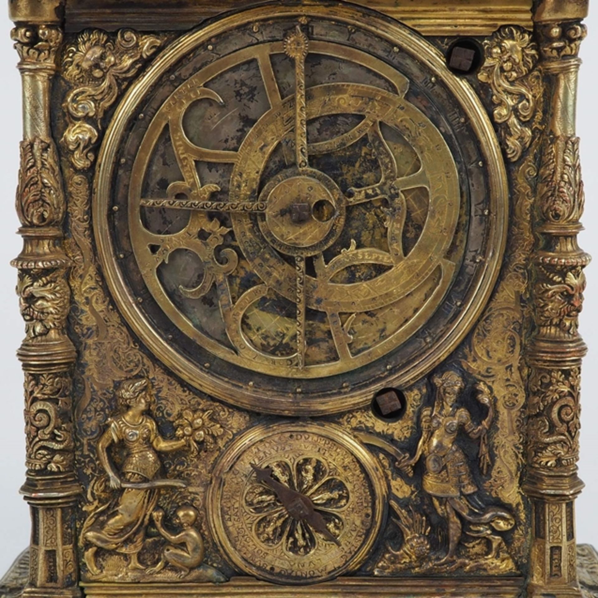 Astronomische Renaissance Tischuhr - nach Jeremias Metzger, Augsburg - Bild 5 aus 10