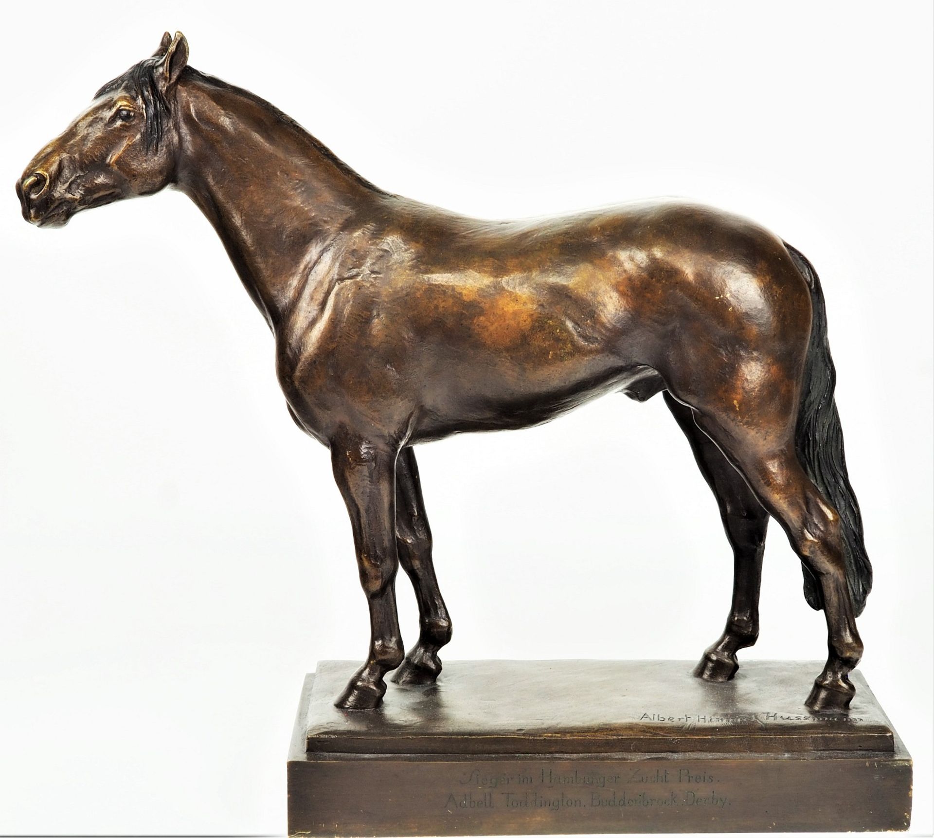Albert Hinrich Hussmann (1874, Cuxhaven - 1946, Berlin) - Standing Horse