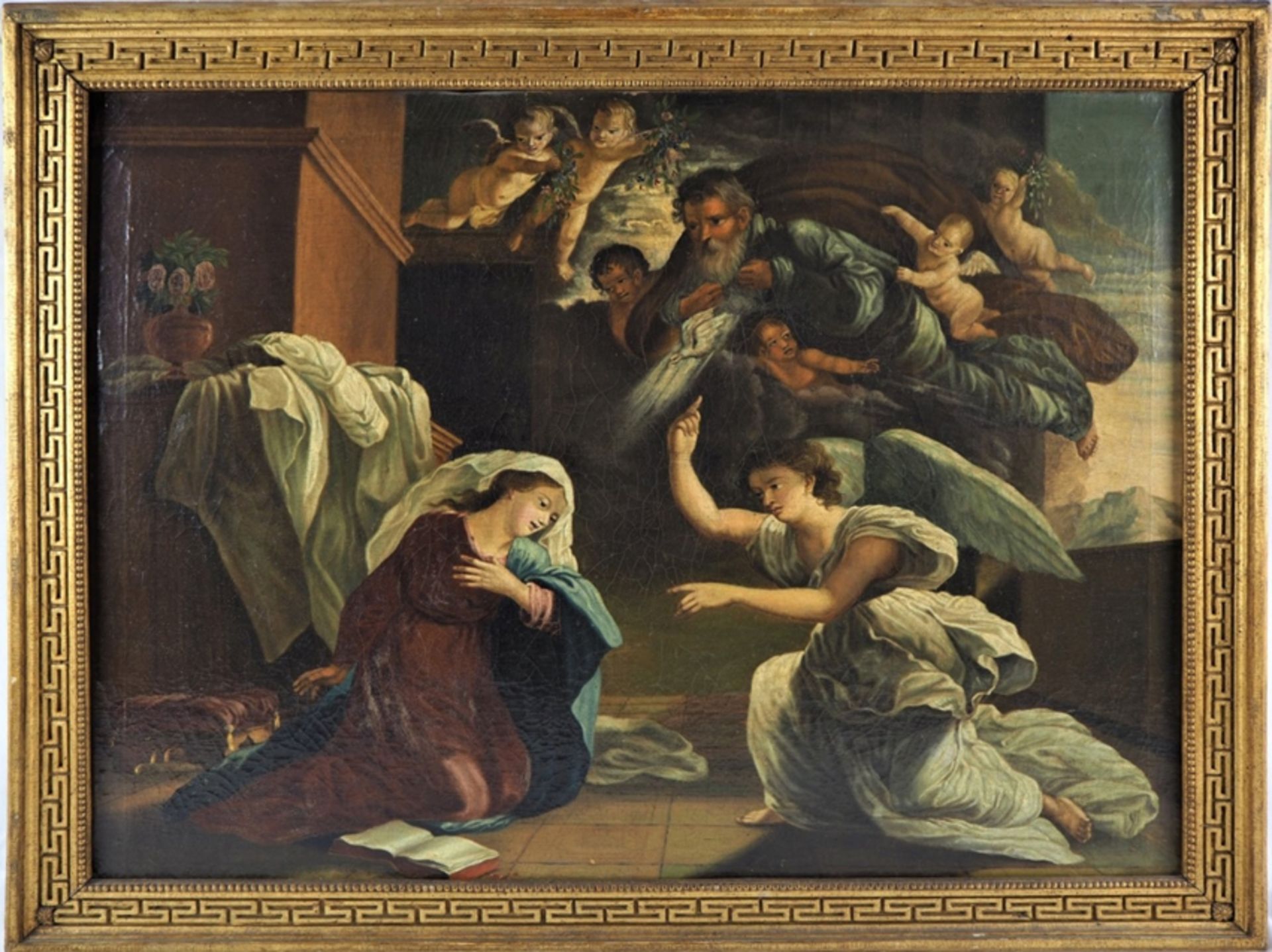 Johann Fraidel (1819, Ulm - 1849, Munich) - The Annunciation, 1836