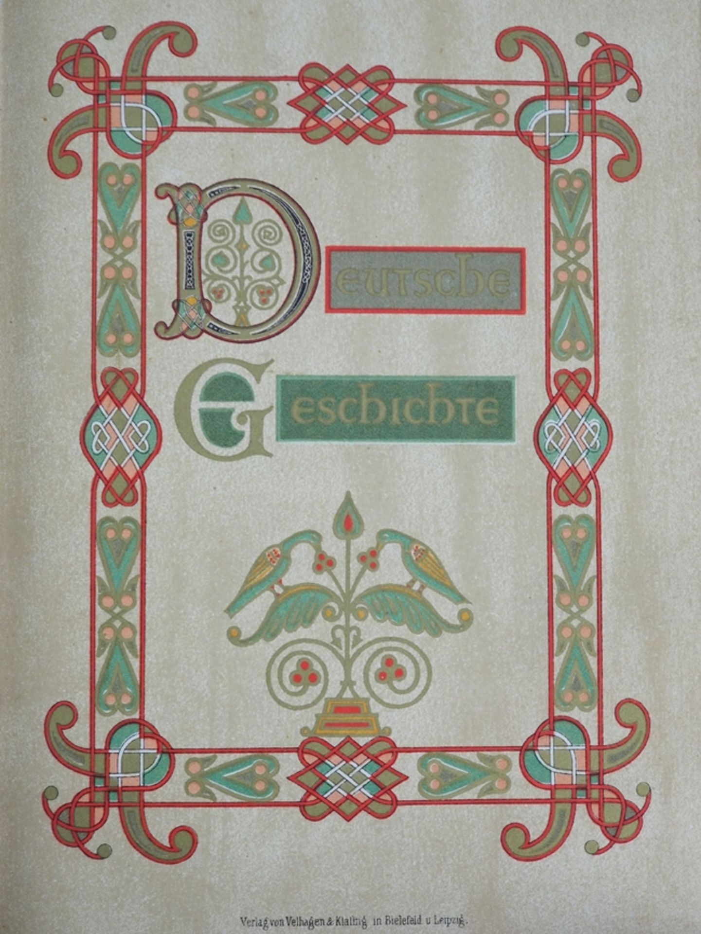 Deutsche Geschichte von L. Stacke, 1894, 2 Bände - Bild 3 aus 3