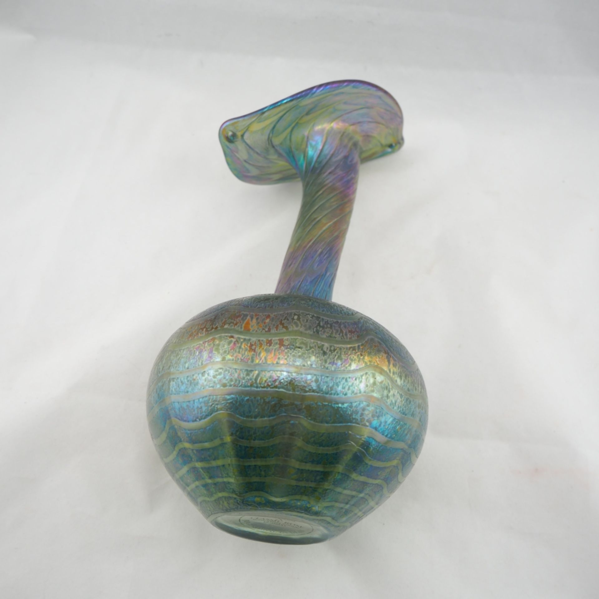 Jugendstil-Vase aus Glas, Rosenthal - Bild 4 aus 4