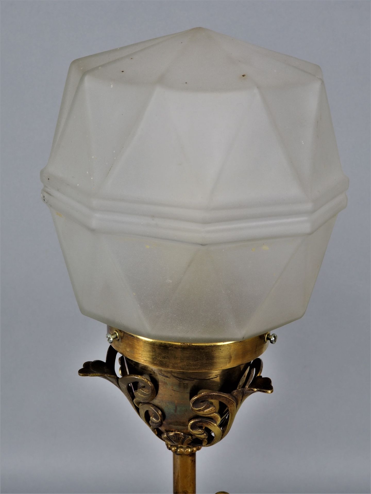 Jugendstil Tischlampe um 1900 - Bild 3 aus 4