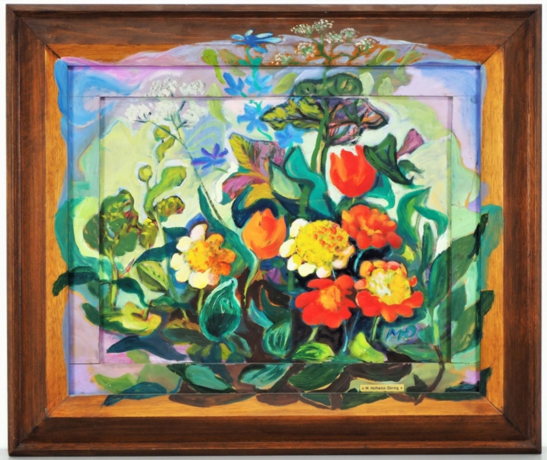 Margret Hofheinz-Döring (1910, Mainz - 1994, Bad Boll) - Blumen