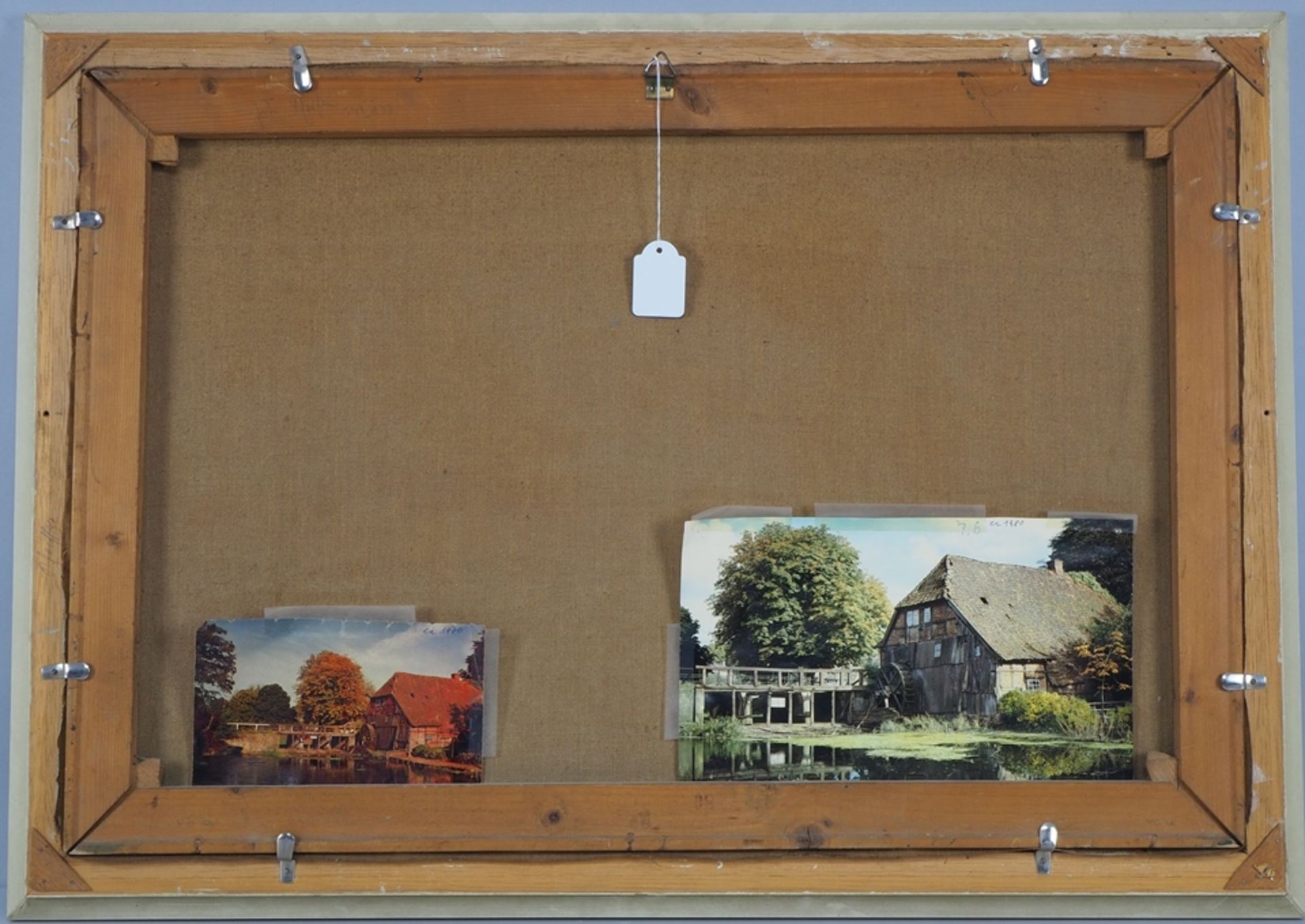 Gemälde Mühle am Bach - sign. H. Altmann - Bild 2 aus 3