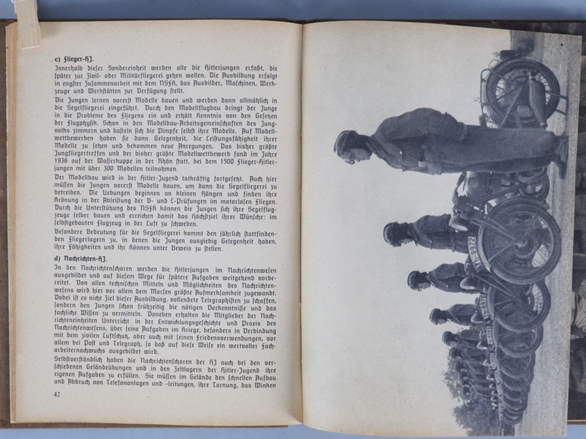 Seltenes Buch: Die Organisation der Hitler-Jugend, Aufbau Gliederung Anschriften 1937 - Bild 4 aus 5