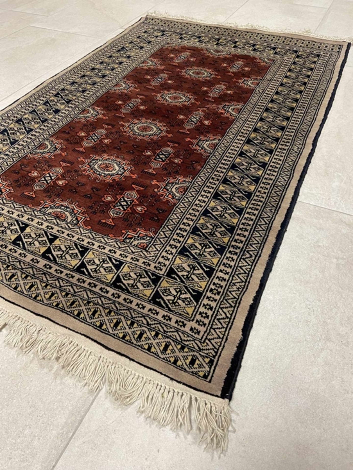 Orientteppich, Buchara, Pakistan - 158x99 cm - Bild 3 aus 4