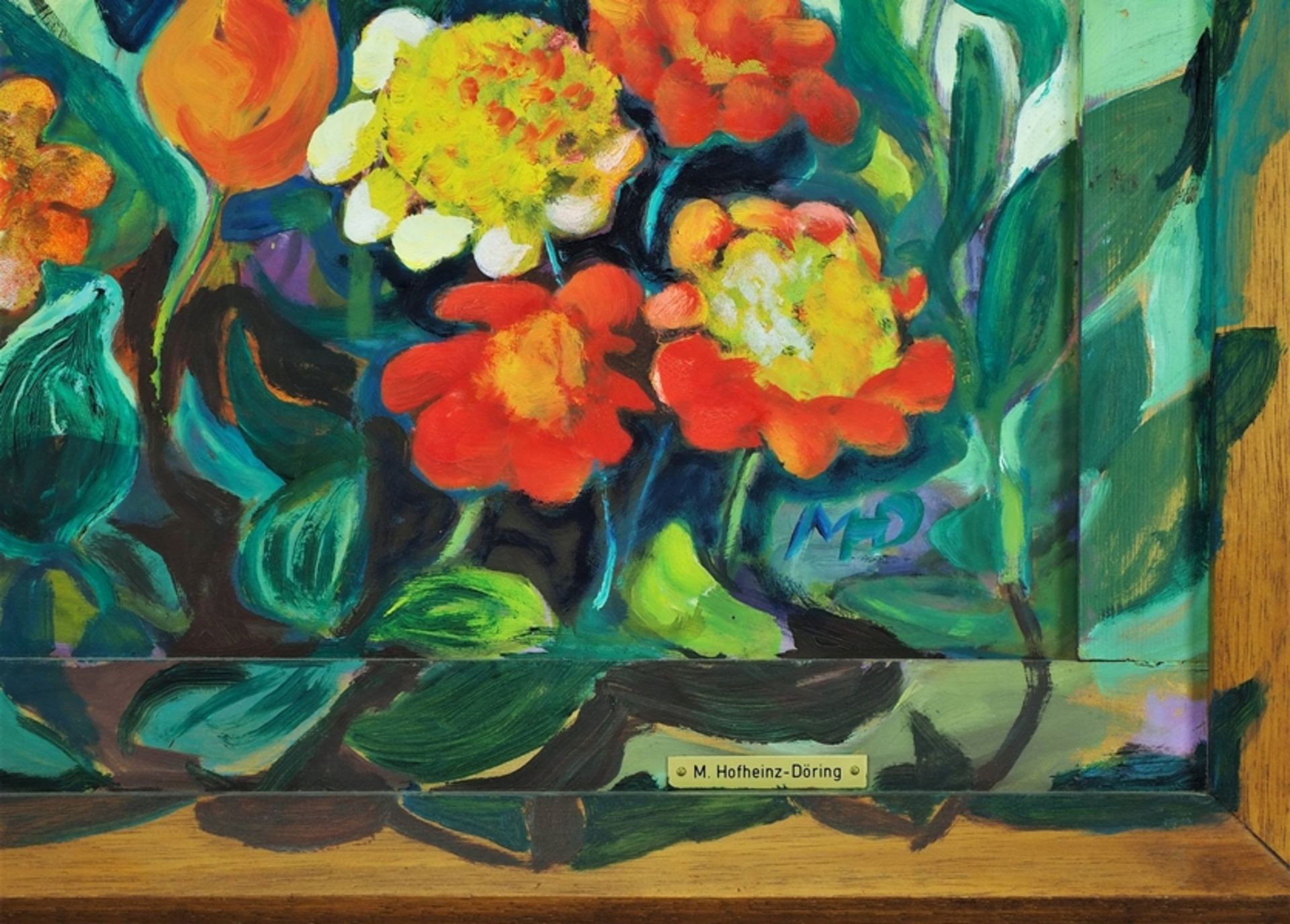 Margret Hofheinz-Döring (1910, Mainz - 1994, Bad Boll) - Blumen - Bild 2 aus 3