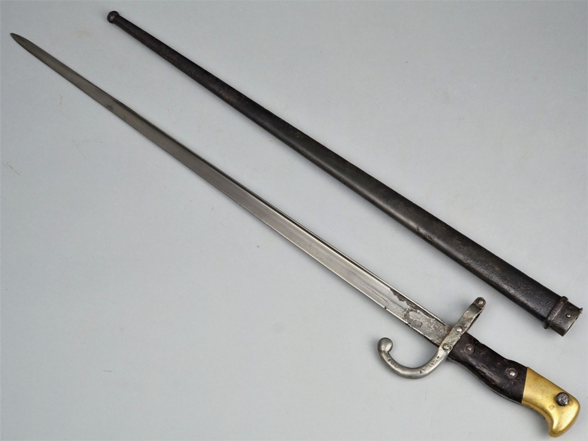 Epee Bajonett M 1874, dat. 1881