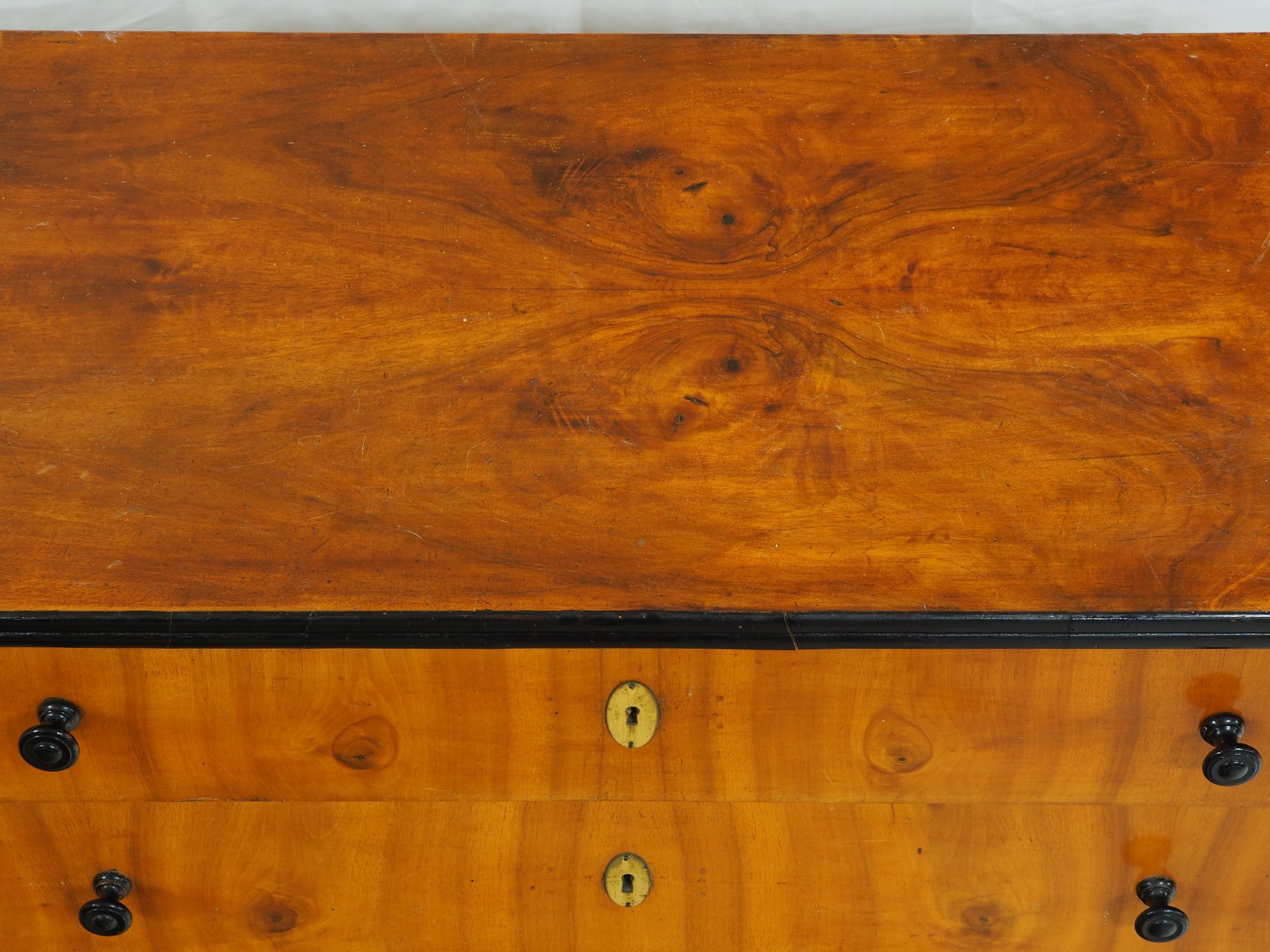 Biedermeier chest of drawers around 1840 - Image 4 of 4