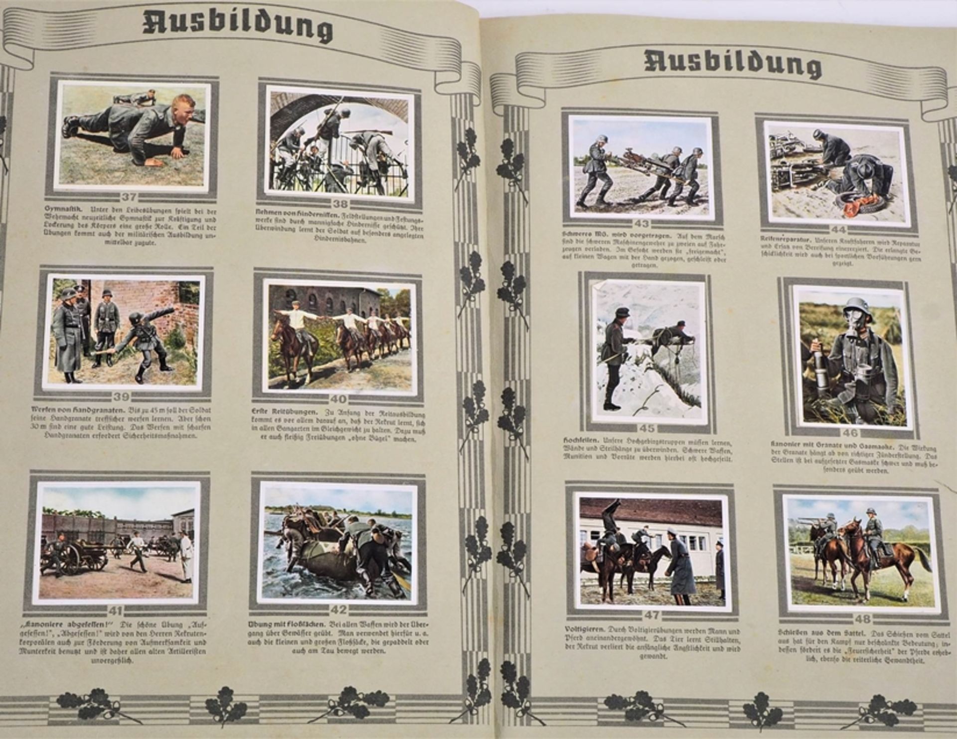 Die Deutsche Wehrmacht - NS Album mit Zigaretten Sammelbildern, vollständig - Bild 5 aus 5