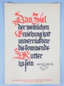 NSDAP Propagandaplakat 1938