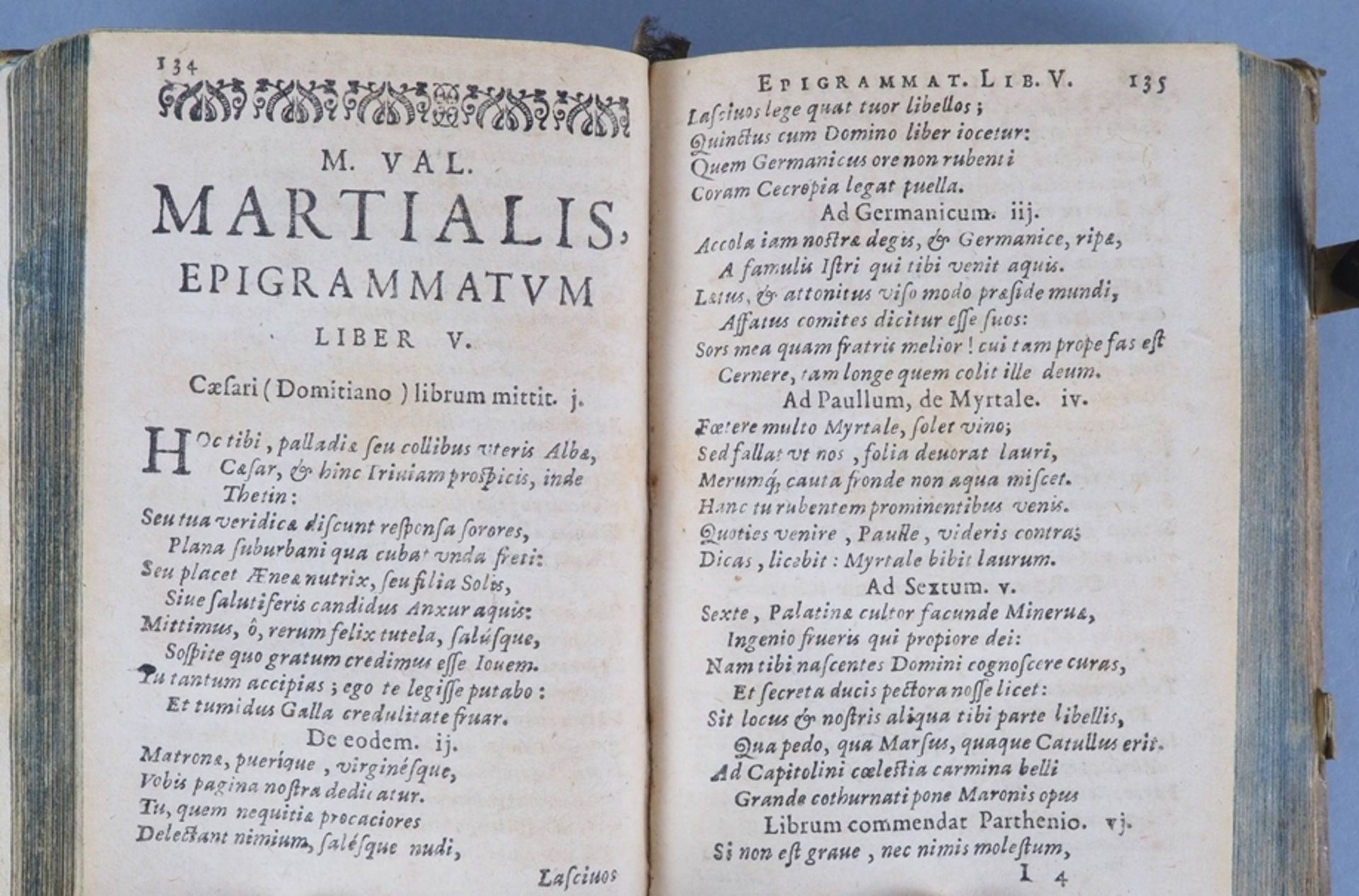 M. Val. Martialis Epigrammata, 1641 - Bild 5 aus 5