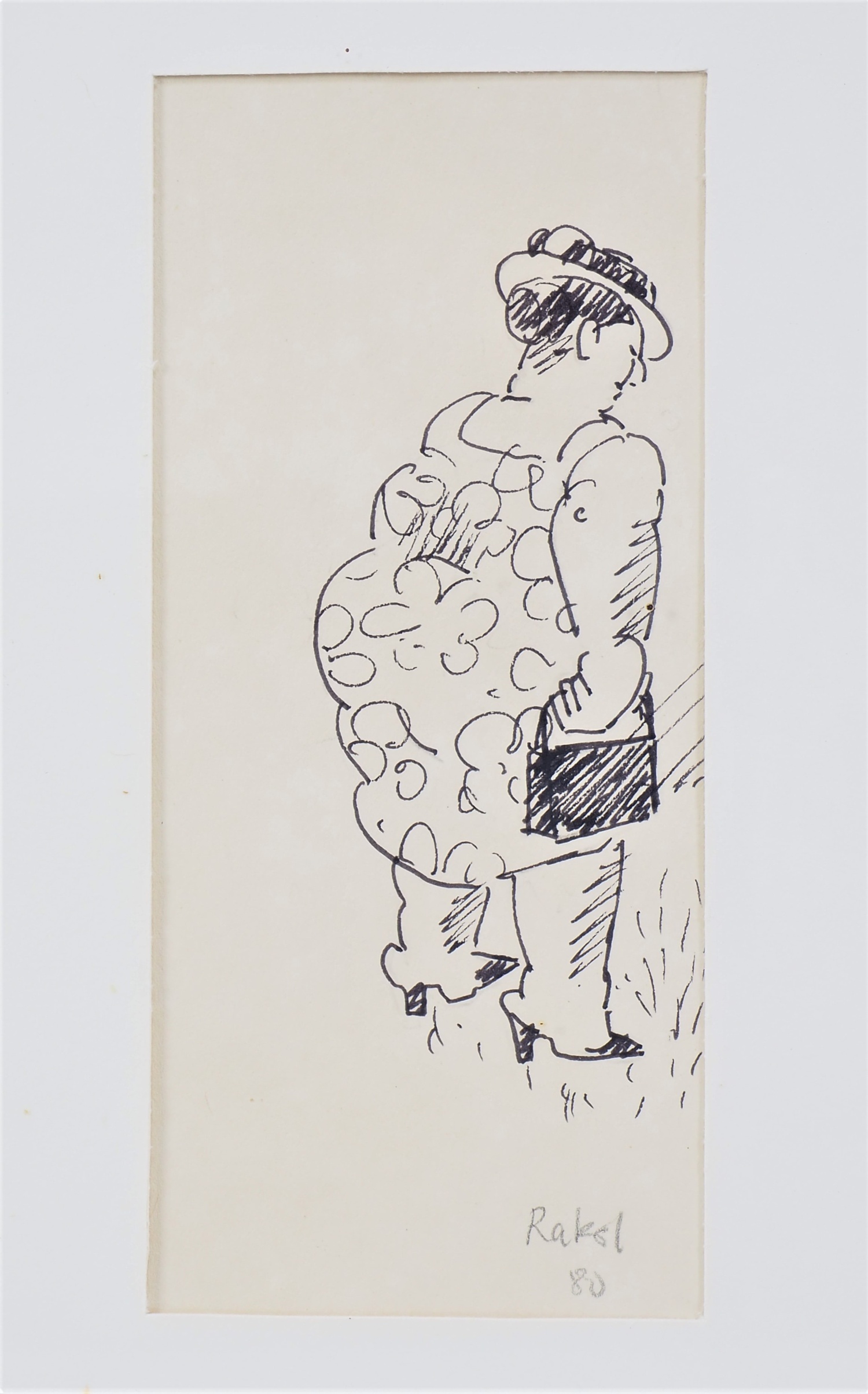 Sigurd Rakel (*1943, Sigmaringen) - two caricatures - Image 3 of 3