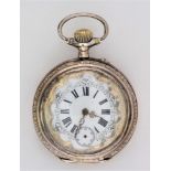 Herrentaschenuhr um 1880, Alpenländisch