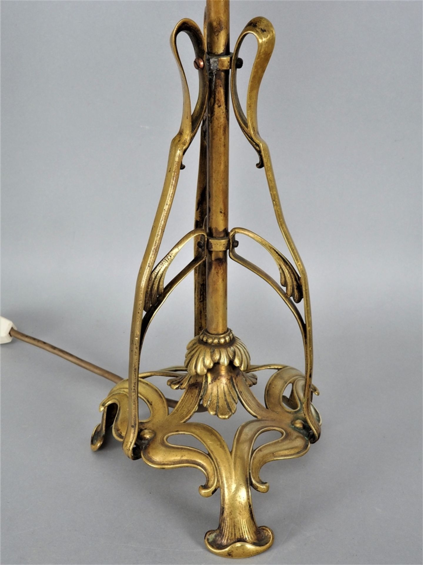 Jugendstil Tischlampe um 1900 - Bild 2 aus 4