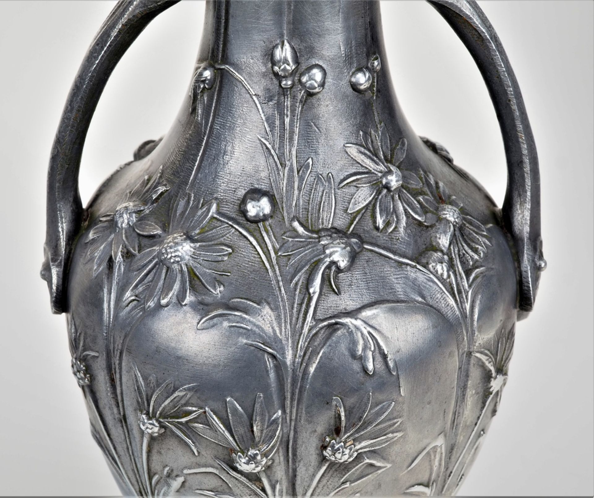 Paar Amphoren Vasen, Frankreich um 1900 - Bild 2 aus 4