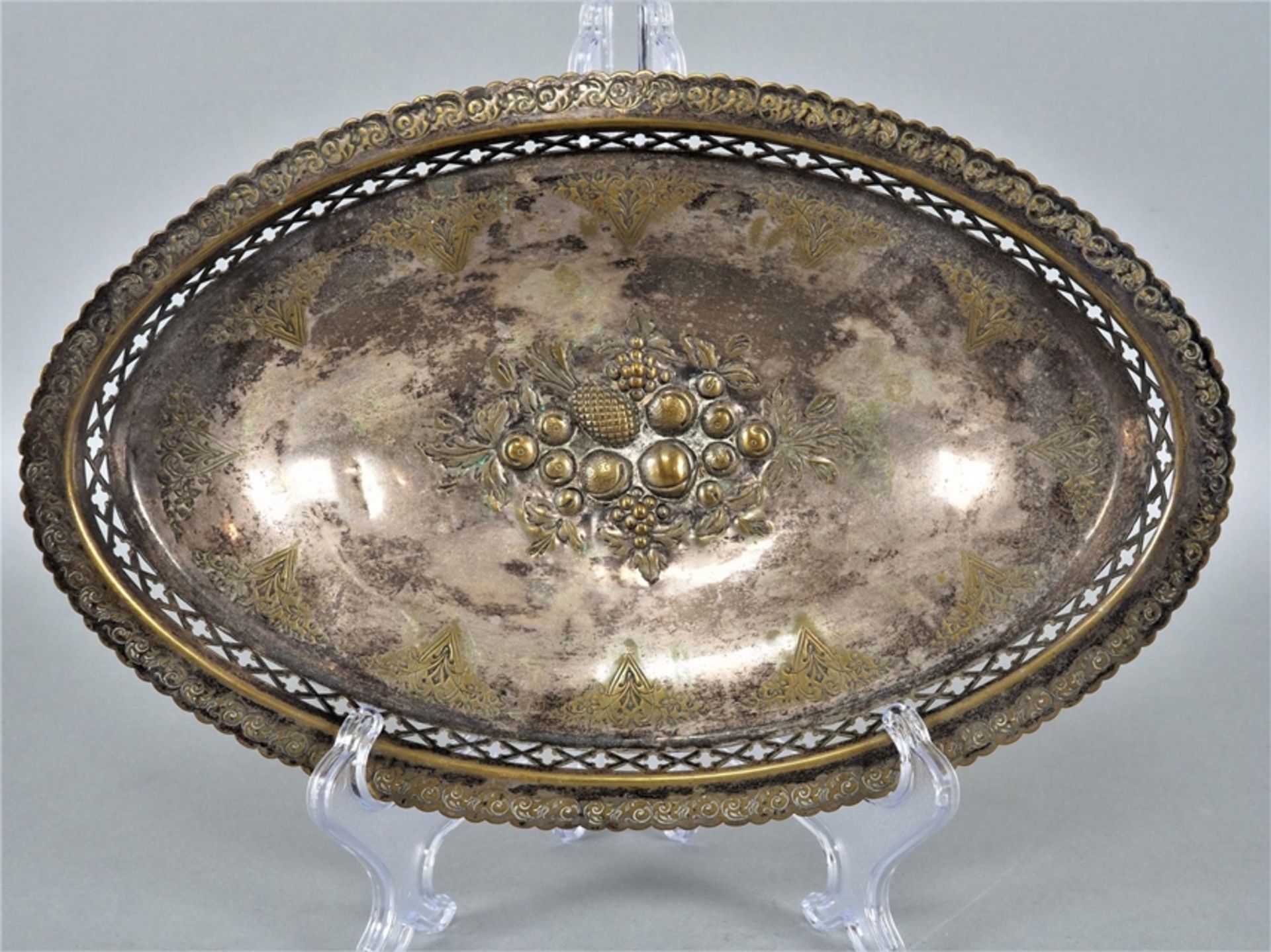 Fruit bowl, end of the 19th century. - Image 2 of 2