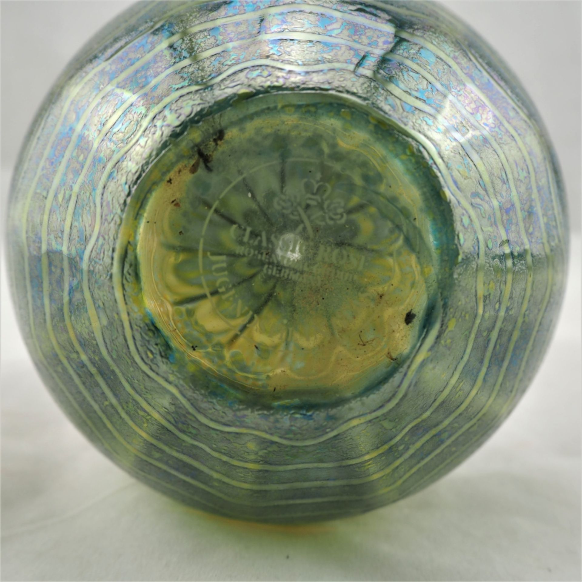 Jugendstil-Vase aus Glas, Rosenthal - Bild 3 aus 4