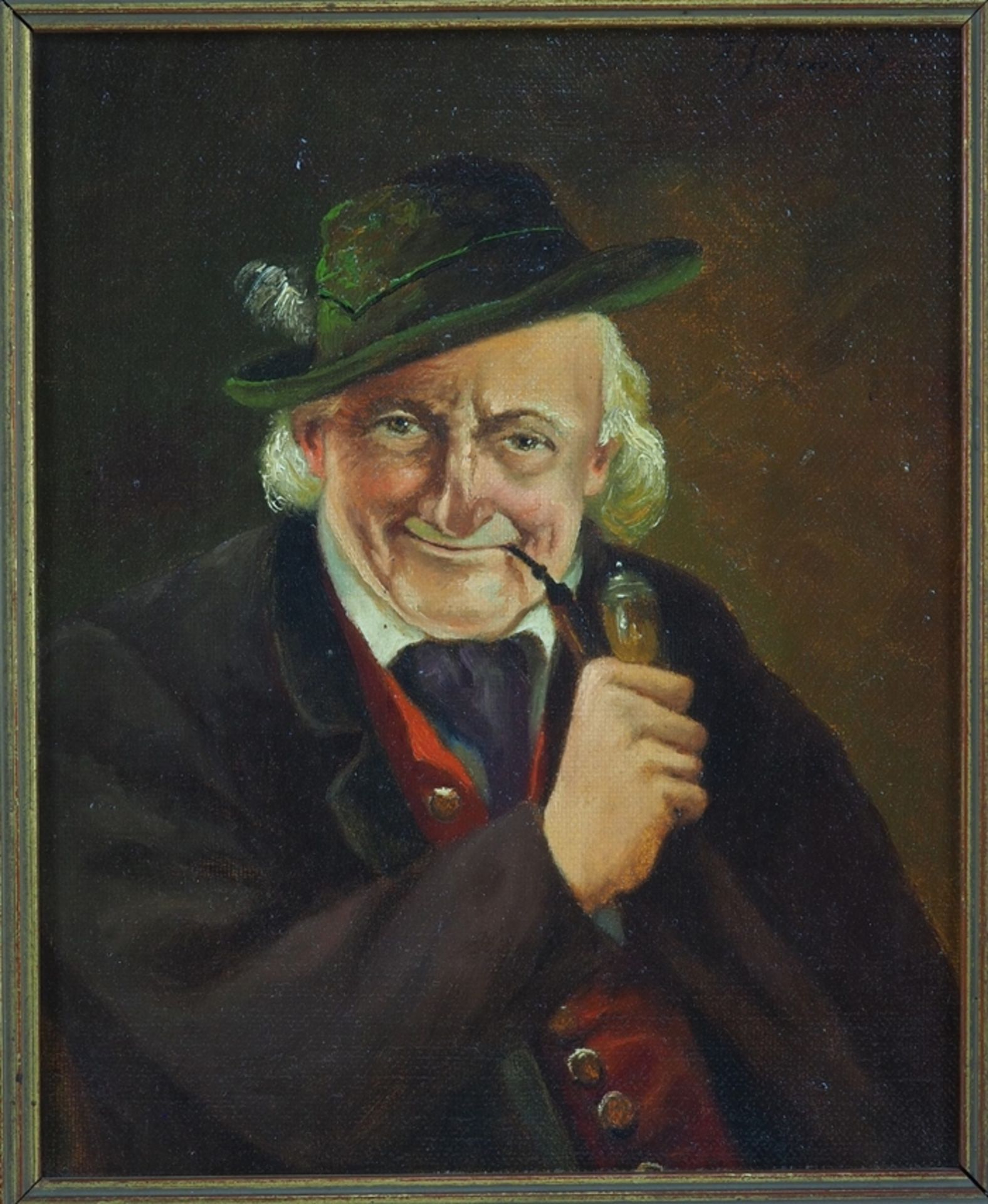 Konvolut Gemälde im Goldahmen - sign. "F. Schmidt" - Bild 5 aus 5
