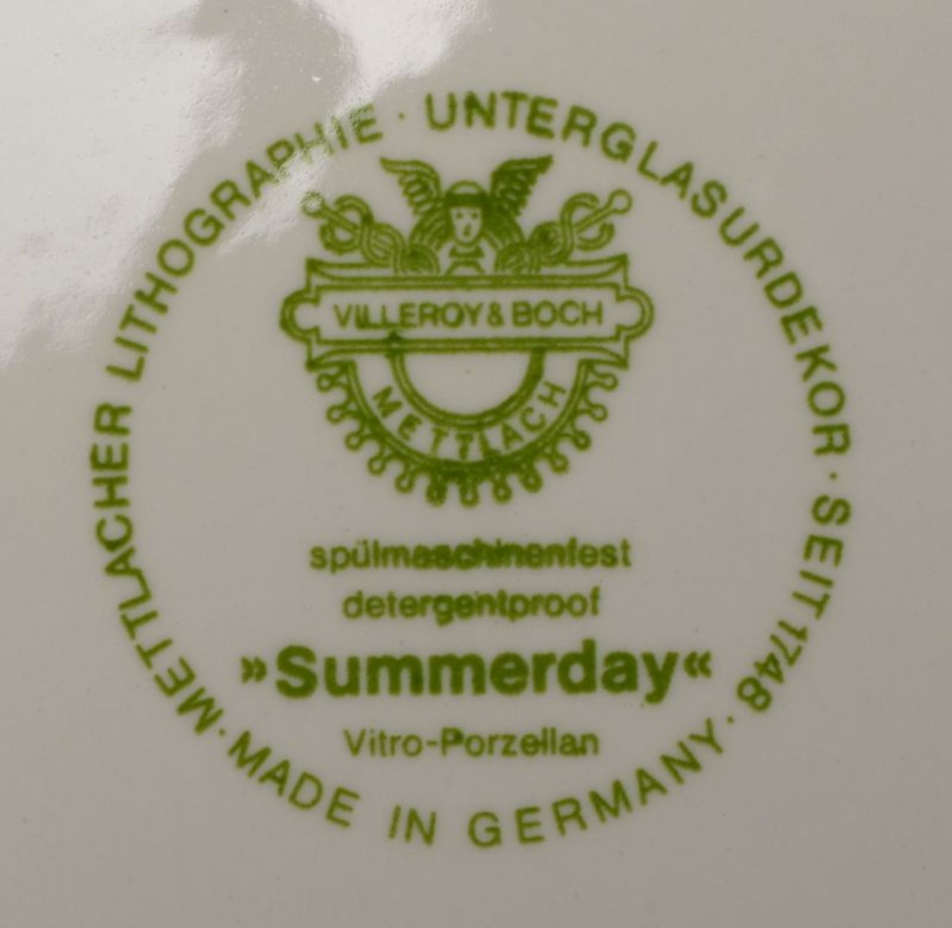 Villeroy &amp; Boch, Kaffeeservice, Dekor &#039;Summerday&#039;, umfassend: 1 Mokkakanne, 5x Kaffeet - Bild 3 aus 6