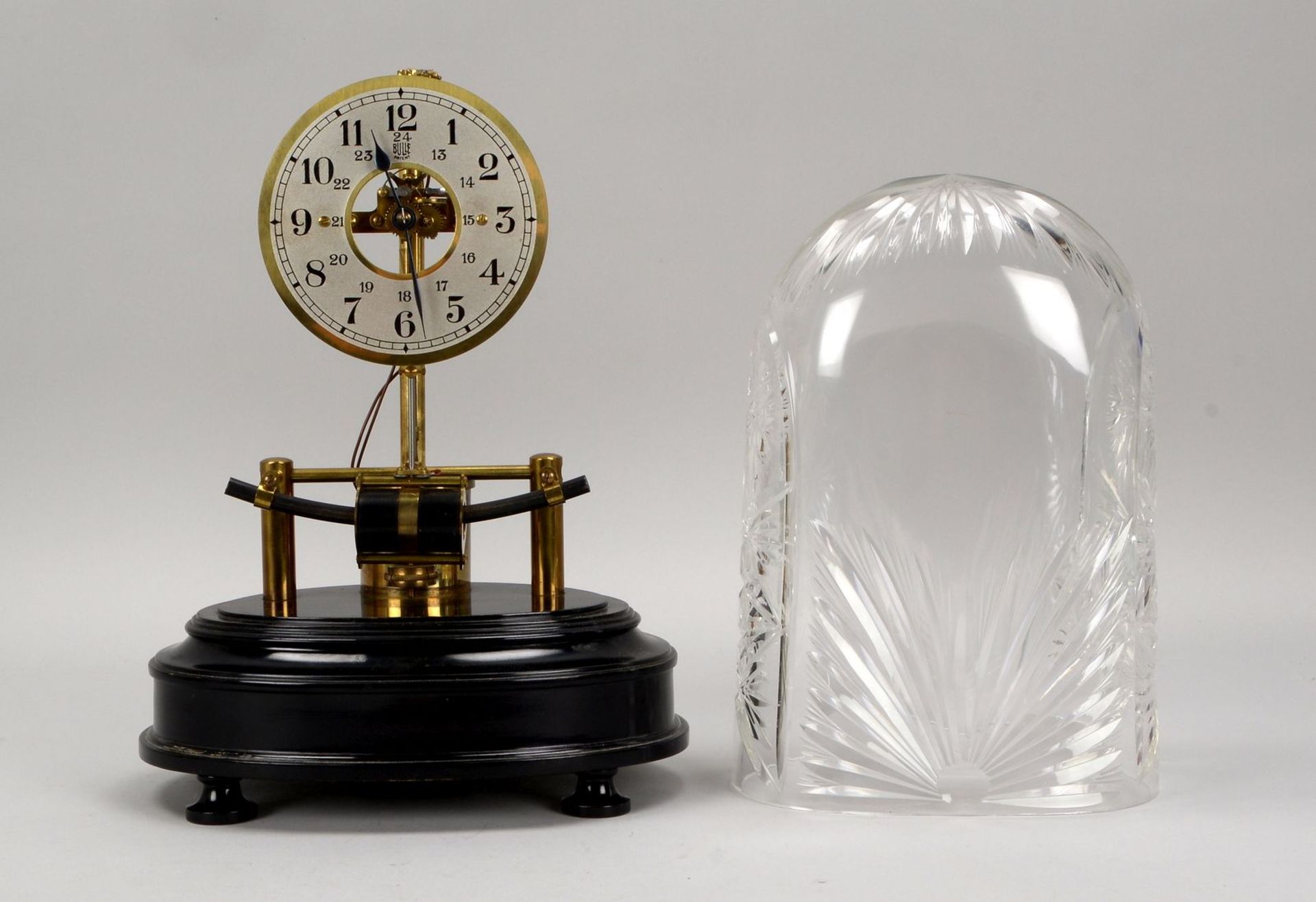 Tischuhr (Frankreich, um 1930), &#039;Bulle Clock&#039; - seltene batteriebetriebene Pendulette mit - Image 2 of 2