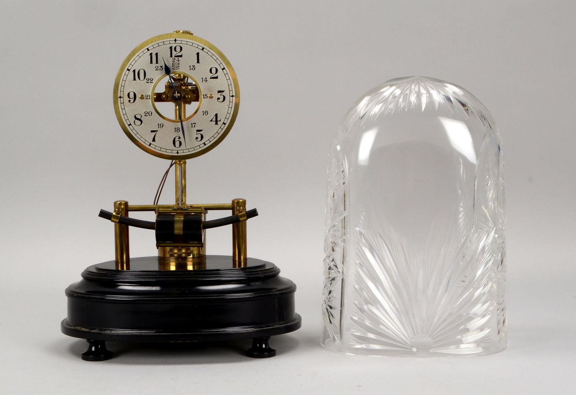 Tischuhr (Frankreich, um 1930), &#039;Bulle Clock&#039; - seltene batteriebetriebene Pendulette mit - Bild 2 aus 2