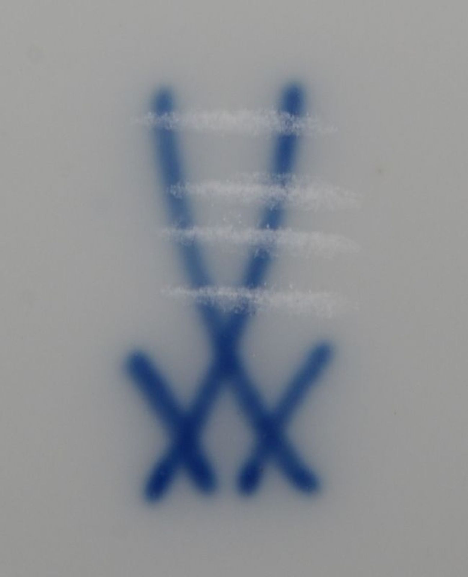 Meissen (4-gestrichen), 2 Gedecke, Form &#039;Gro&szlig;er Ausschnitt&#039;, Dekor &#039;Blaue Orchi - Bild 6 aus 6