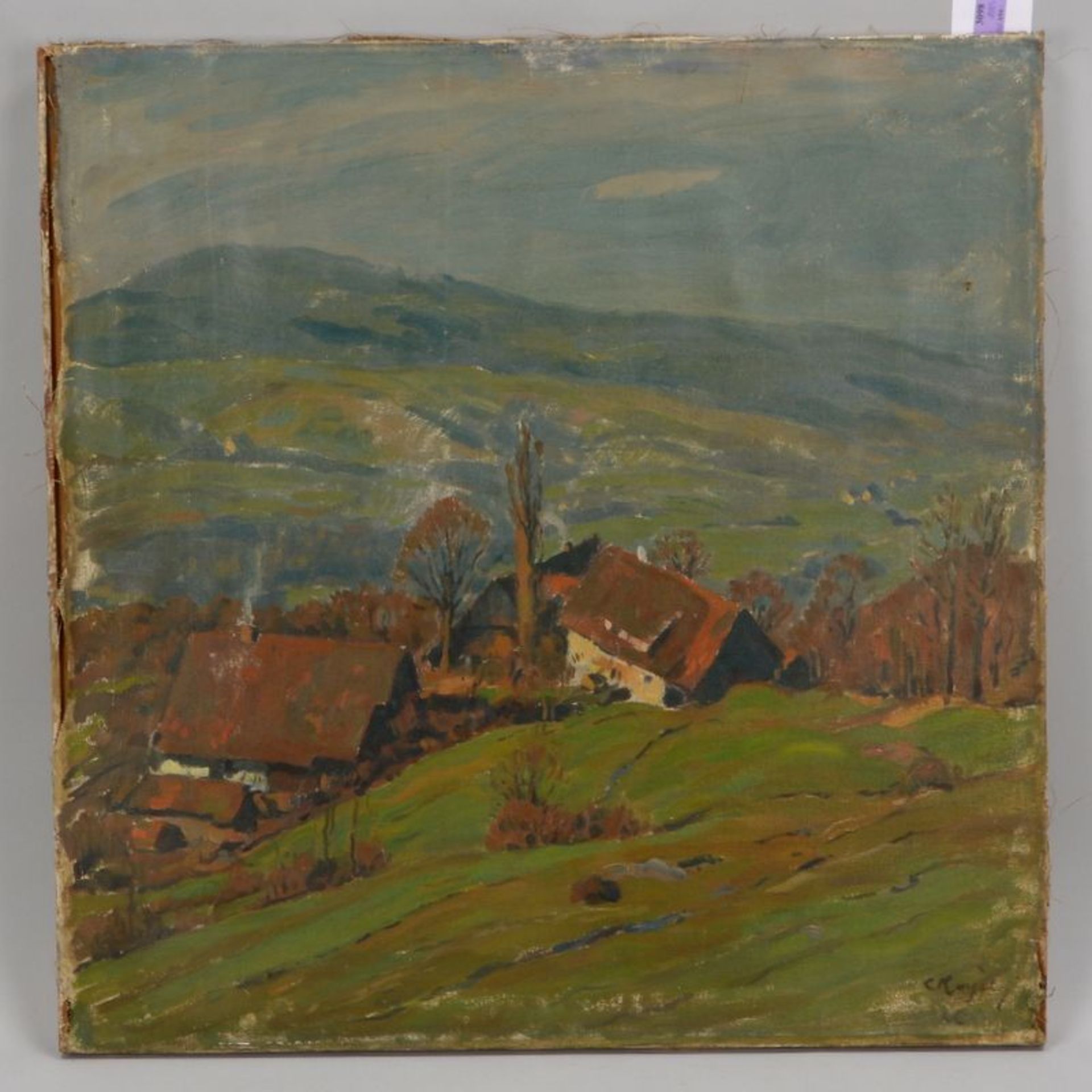 Kayser, Conrad (1880 - 1945), &#039;Vorfr&uuml;hling&#039;, &Ouml;l/Lw, unten rechts signiert, unger