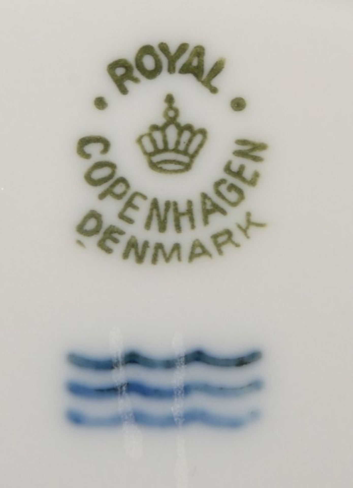 Royal Copenhagen, Satz Porzellanteller, Speiseteller/flach, 10 St&uuml;ck (jeweils 2-gestrichen); Du - Bild 3 aus 3