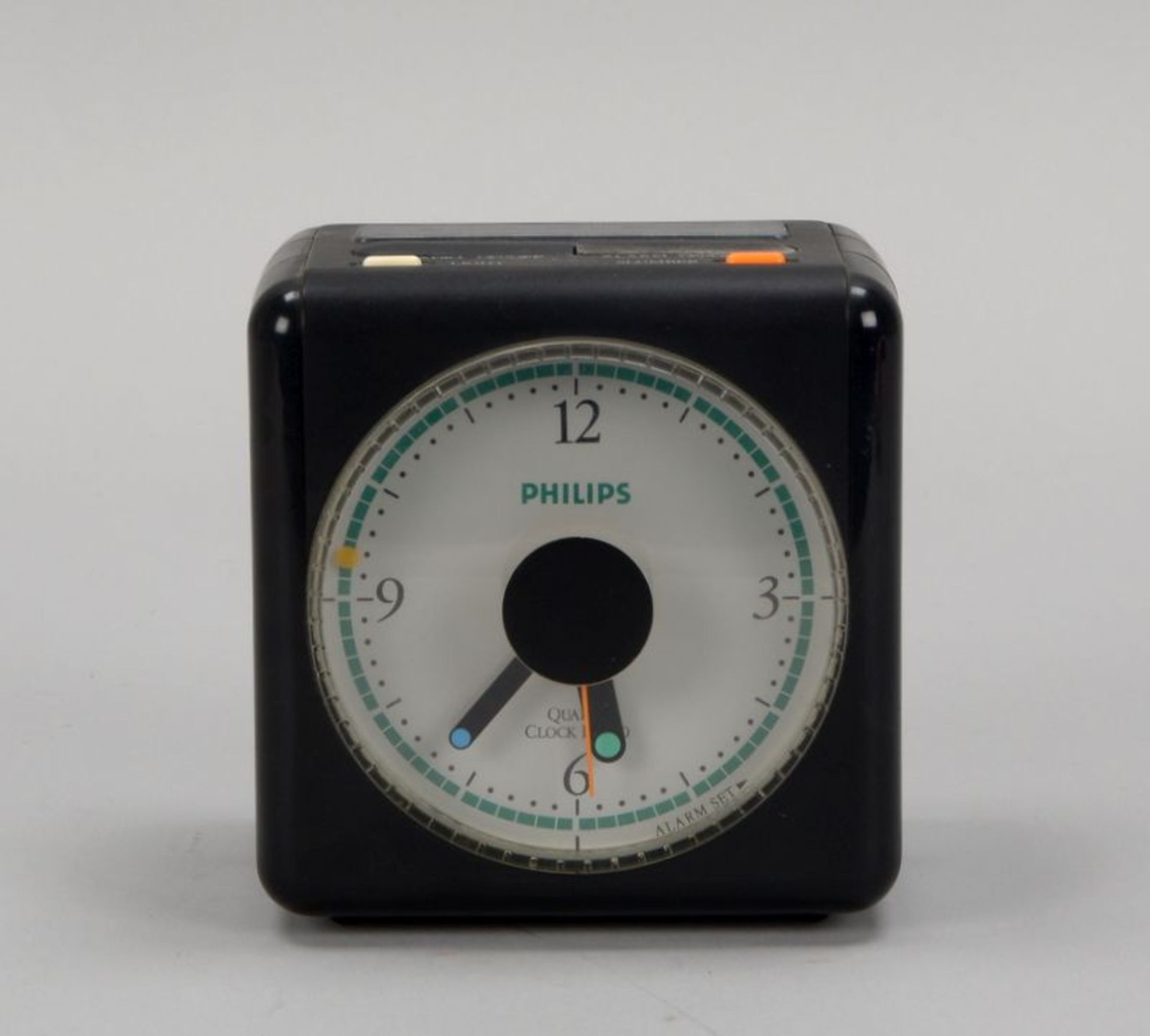 Philips, &#039;Clock Radio&#039;, Quarz, quadratischer Korpus; Ma&szlig;e 11 x 11 x 8 cm