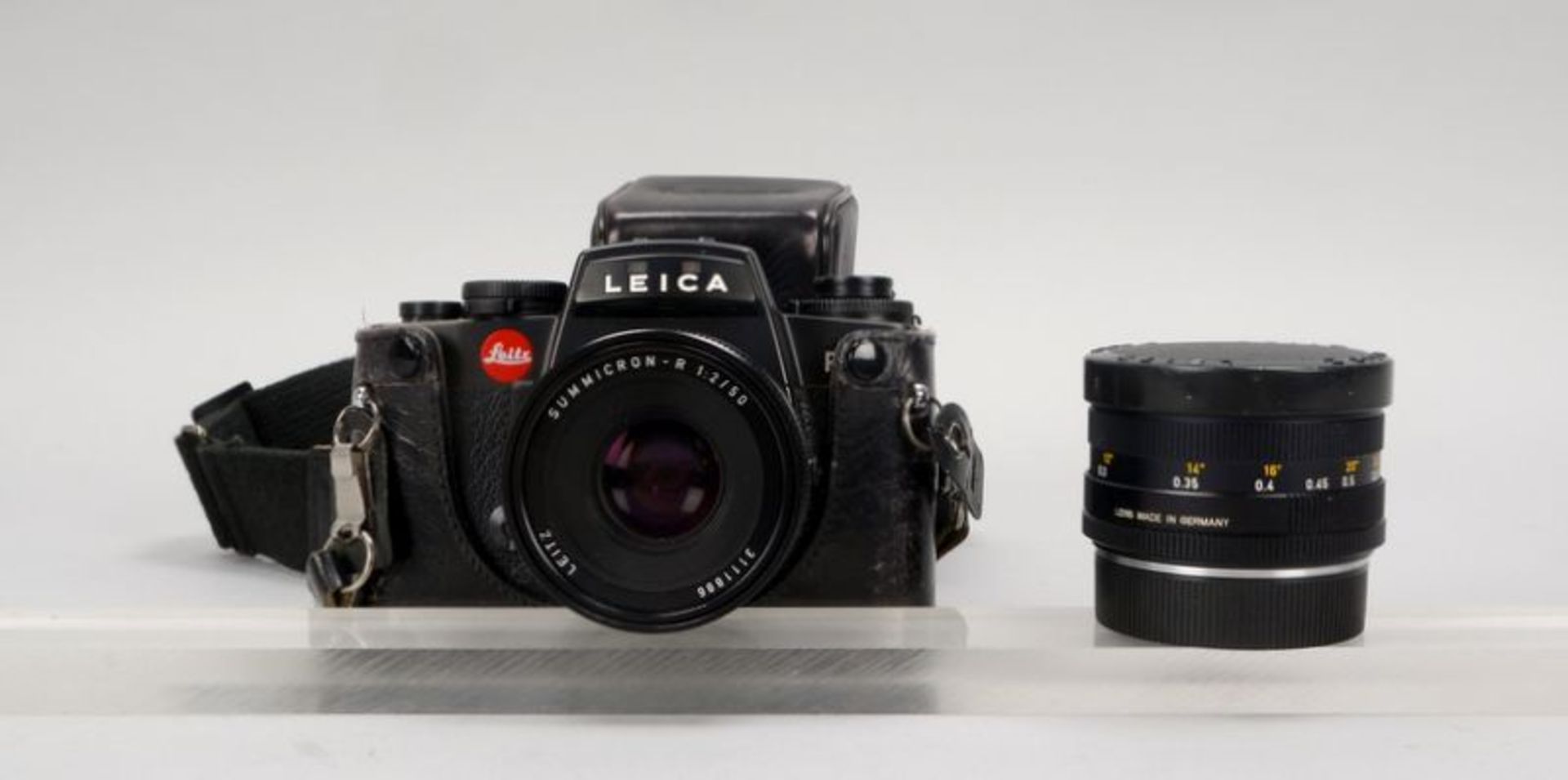 Kamera, Leica &#039;R4&#039;, Hersteller: Ernst Leitz/Wetzlar, Funktion ungepr&uuml;ft, mit 2x Leitz - Image 2 of 2